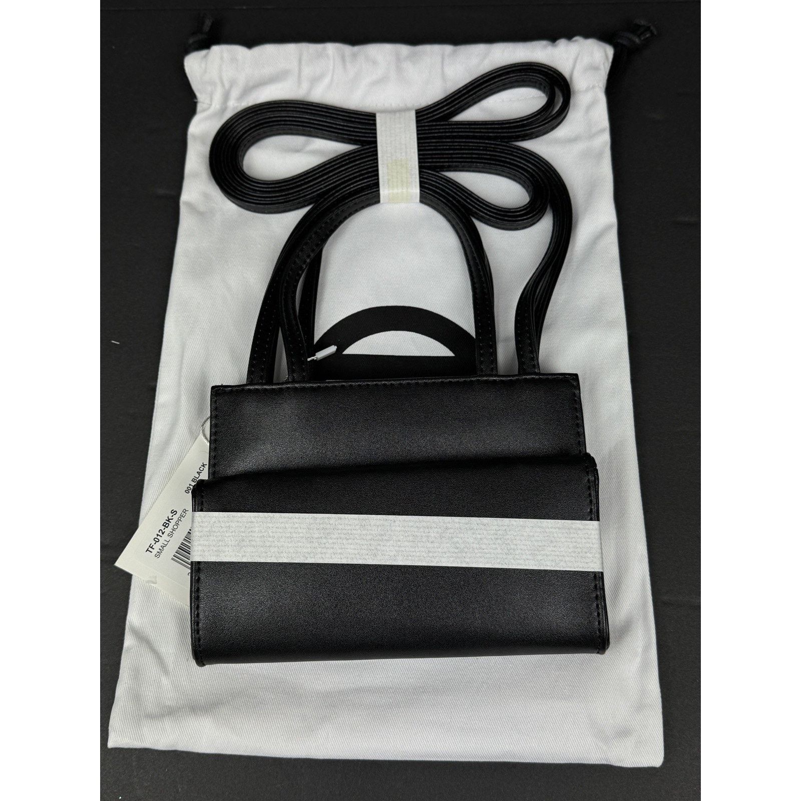 Telfar Telfar Small black Shopping Bag Vegan Leather Size ONE SIZE - 2 Thumbnail