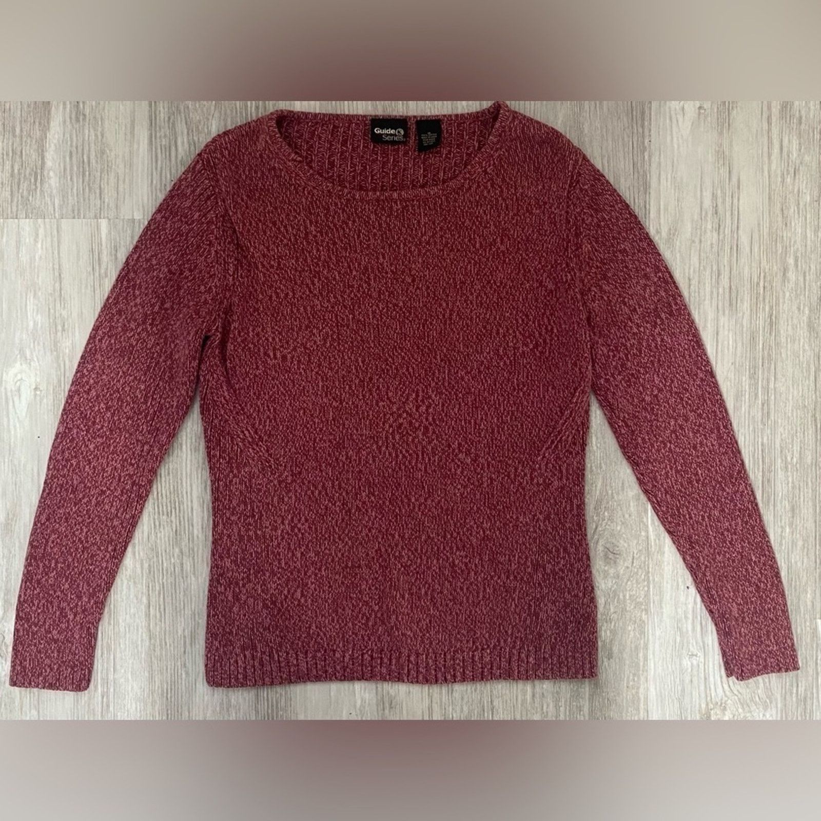 Guide Series Guide Series | Plain Heavy Cotton Pullover Sweater | Small Size S / US 4 / IT 40 - 1 Thumbnail