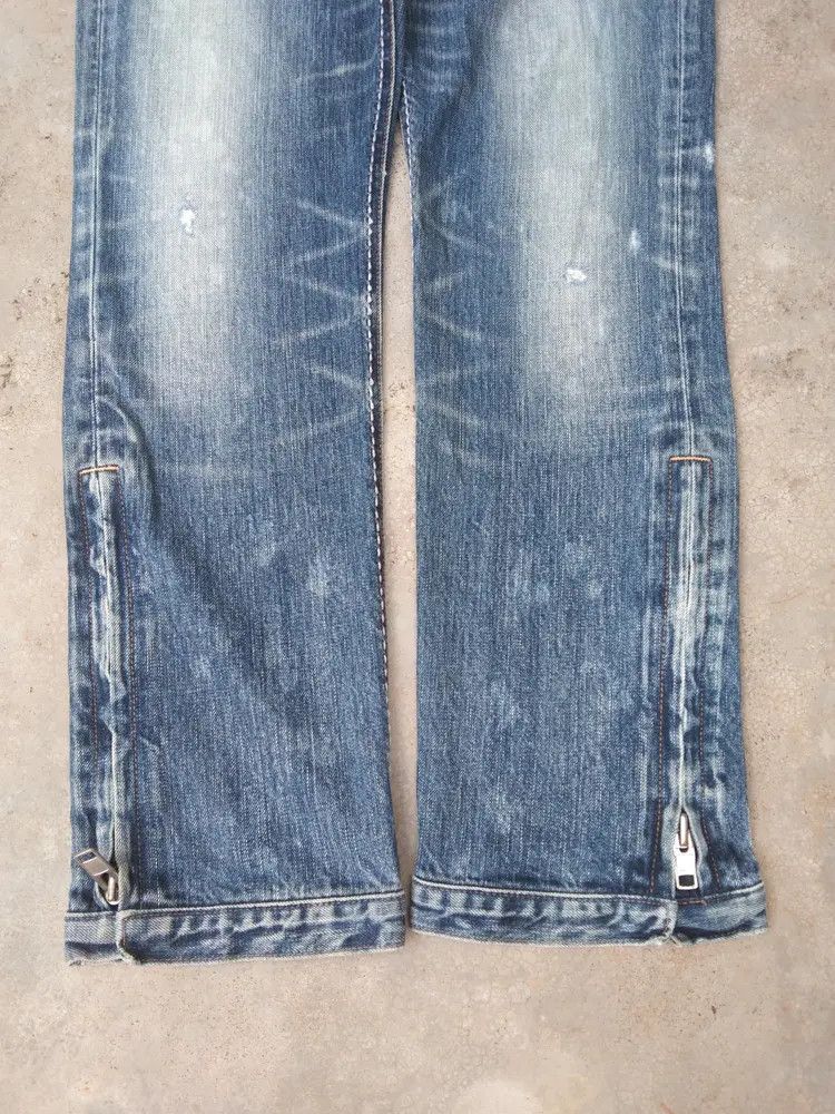 Japanese Brand Vintage RNA Retro Punk Distressed Jeans 32x30 Size US 32 / EU 48 - 5 Thumbnail