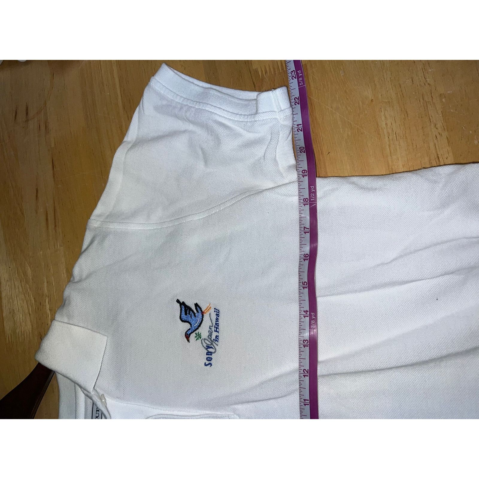 Izod Womens Vintage Golf Hawaii Polo Shirt Sony Open Hawaii Izod Size M / US 6-8 / IT 42-44 - 7 Thumbnail