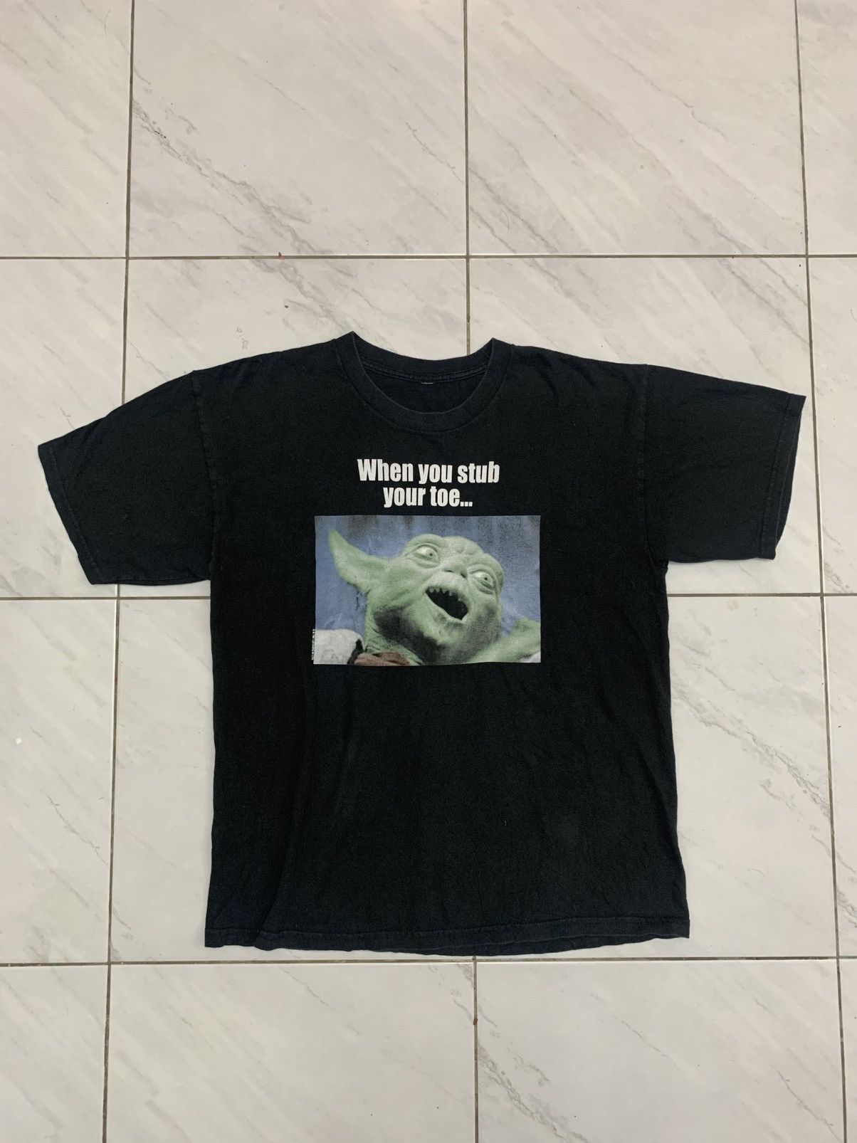 Star Wars × Vintage Vintage Yoda Star Wars characters shirts short sleeve Size US M / EU 48-50 / 2 - 1 Thumbnail