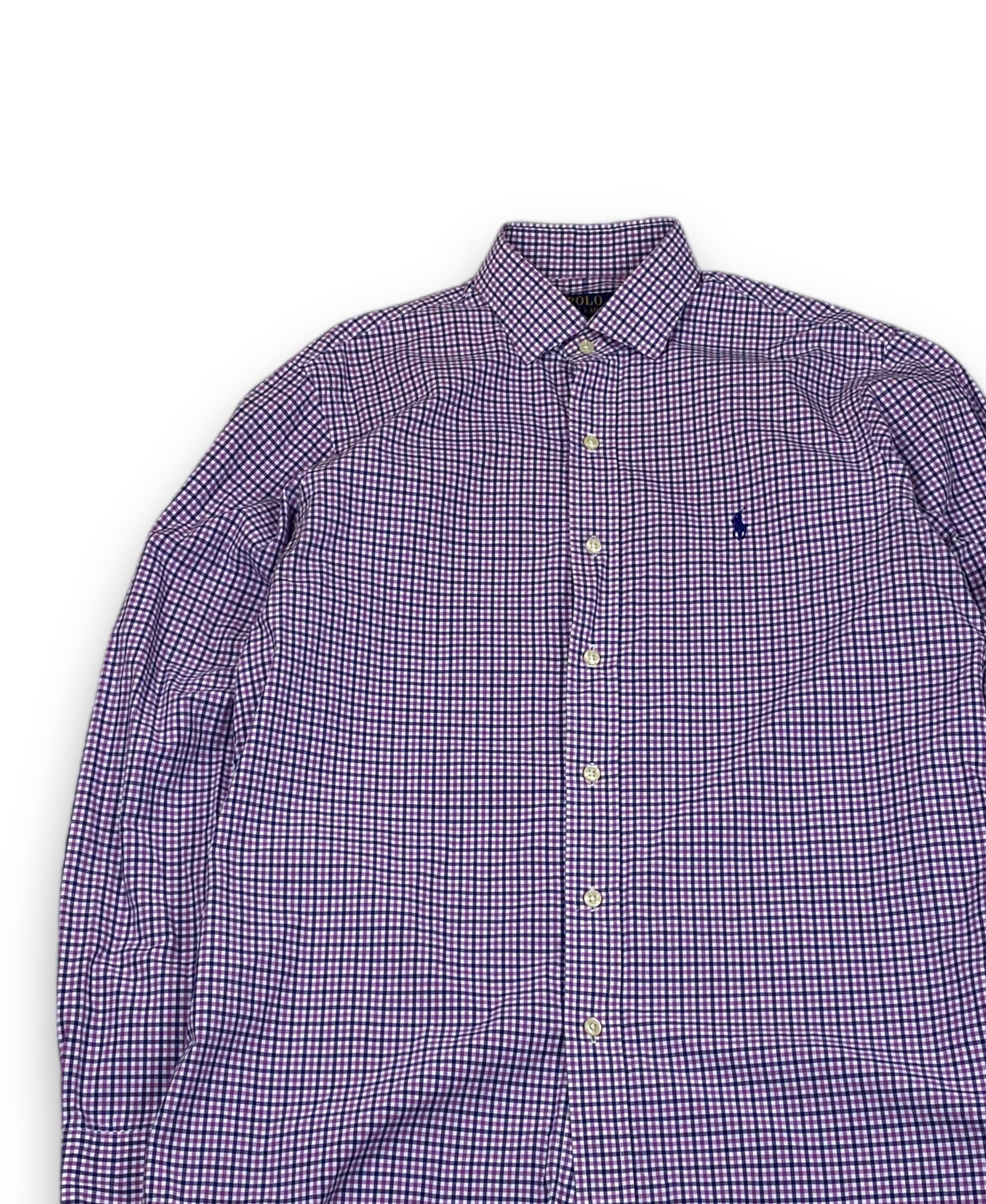 Ralph Lauren Vintage RALPH LAUREN Checked Purple Button Up Shirt M692 Size US M / EU 48-50 / 2 - 3 Thumbnail