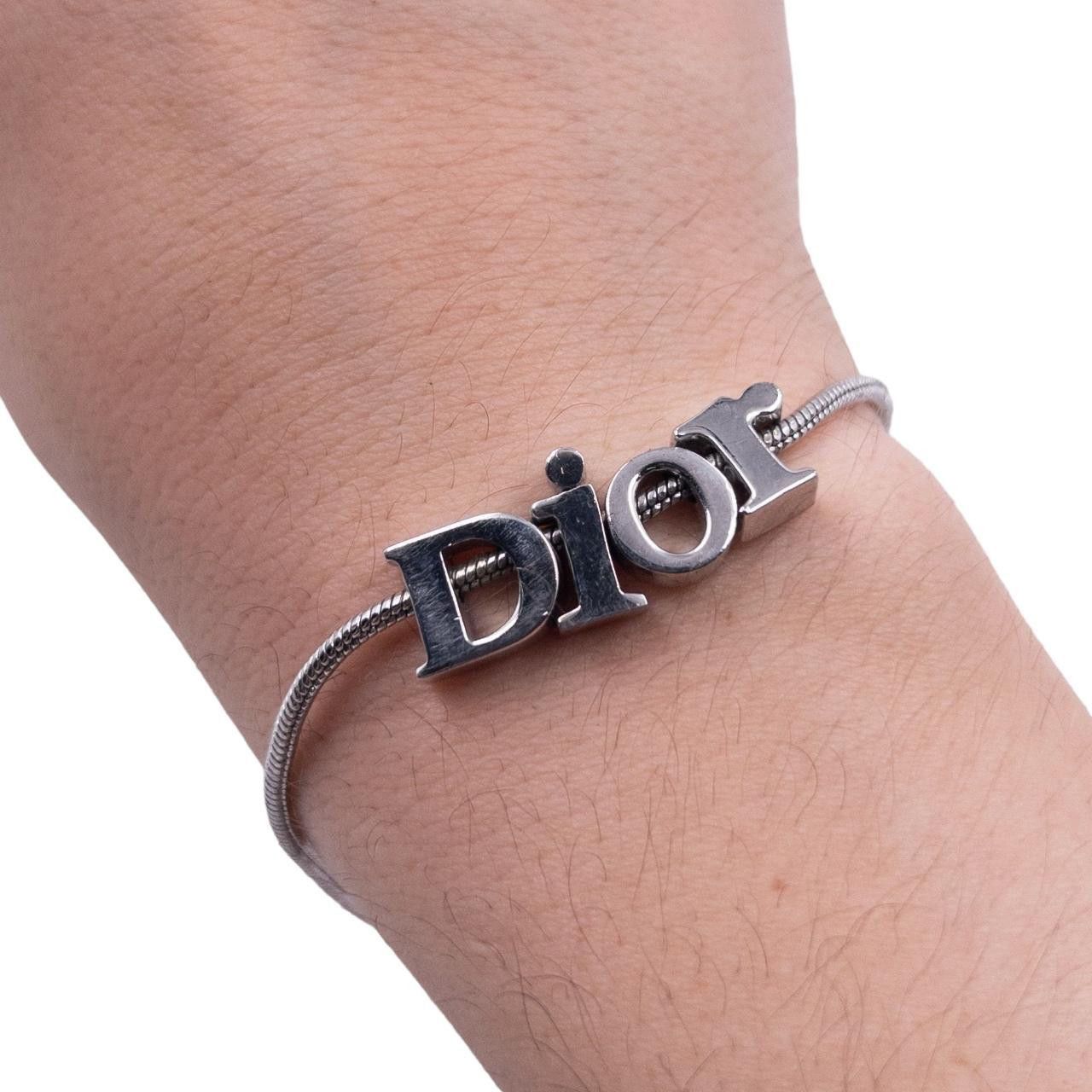 Dior Vintage Dior Silver Charm Bracelet Size ONE SIZE - 3 Thumbnail