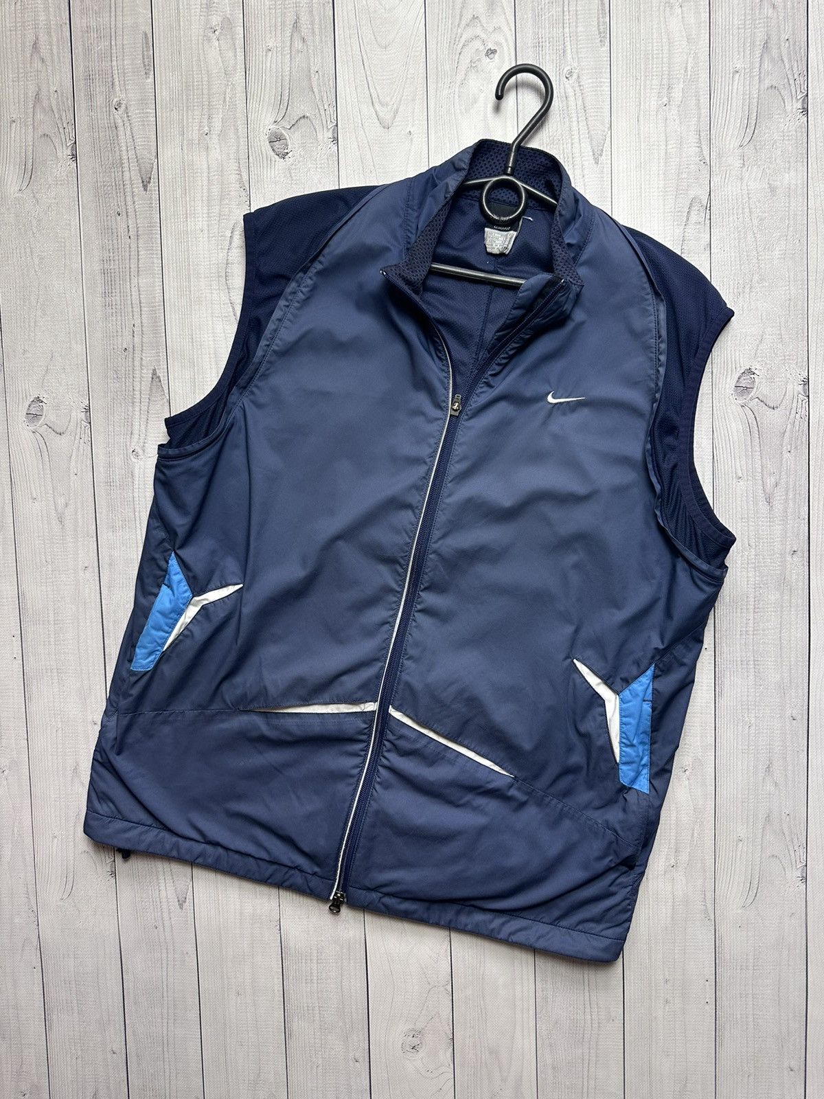 Vintage Nike drill vest logo size L