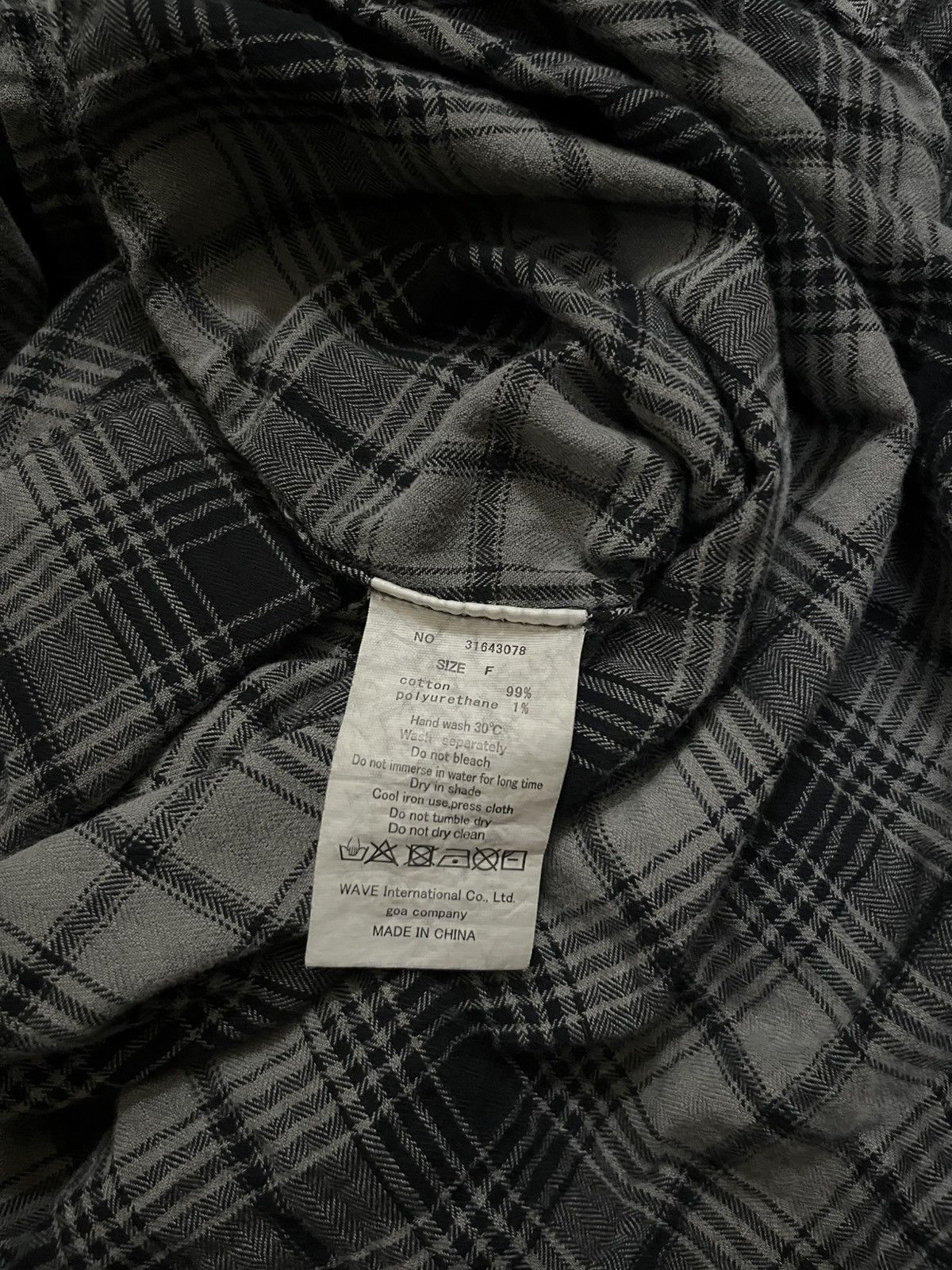 Japanese Brand 1990s GOA plaid classic #H3 Size US L / EU 52-54 / 3 - 6 Thumbnail