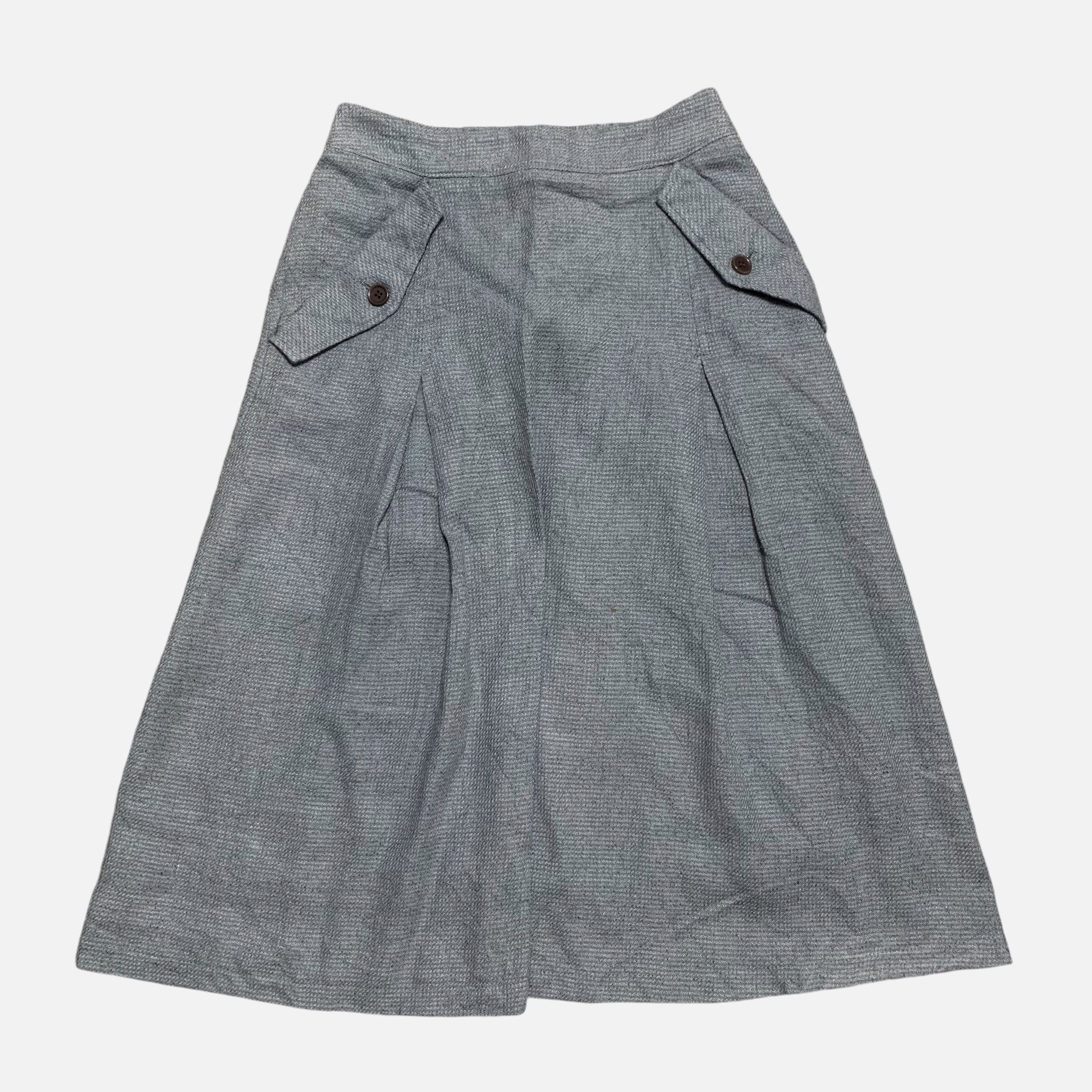 Issey Miyake Issey Miyake Plantation Midi Skirt Size 28" / US 6 / IT 42 - 1 Thumbnail