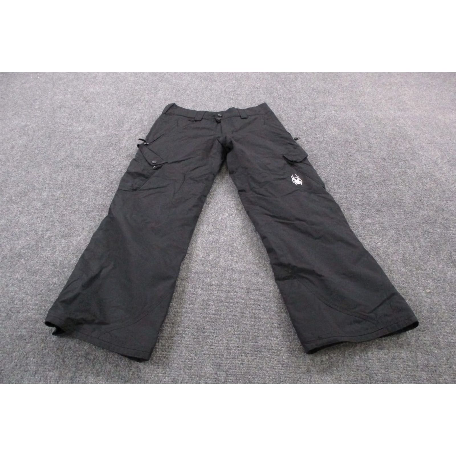 Spyder Spyder Pants Womens S Black Nylon Shell Snow Ski Outdoors Hiking Insulated Cargo Size 28" / US 6 / IT 42 - 2 Thumbnail