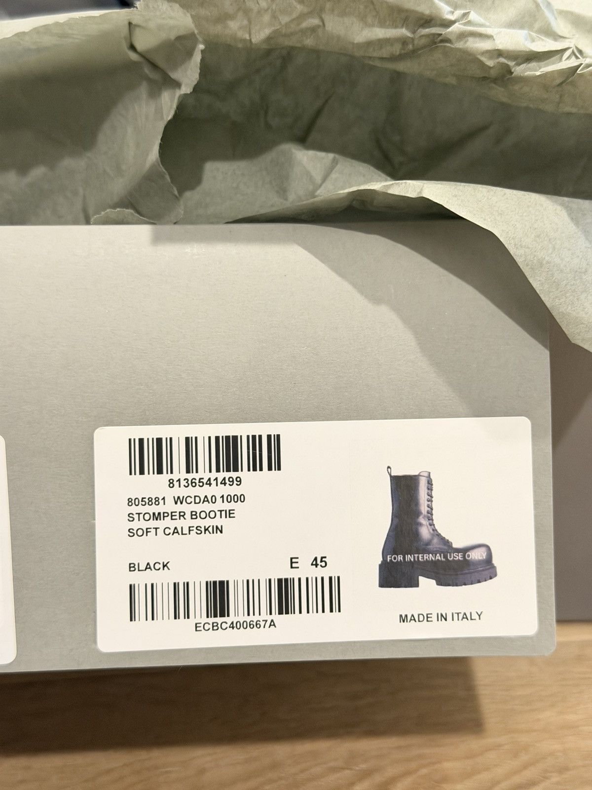Balenciaga Balenciaga Stomper Bootie Size US 12 / EU 45 - 10 Thumbnail