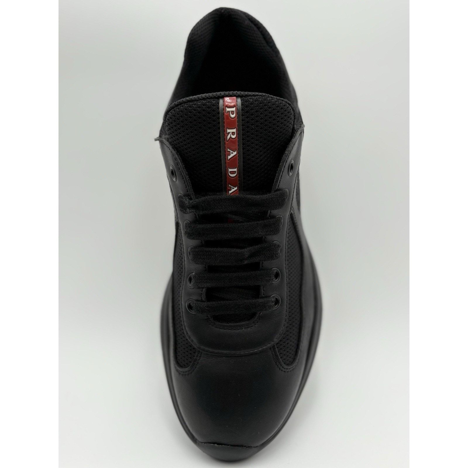 Prada Prada Americas Cup ' Black Leather ' | GOOD CONDITION! Size US 8 / EU 41 - 11 Thumbnail