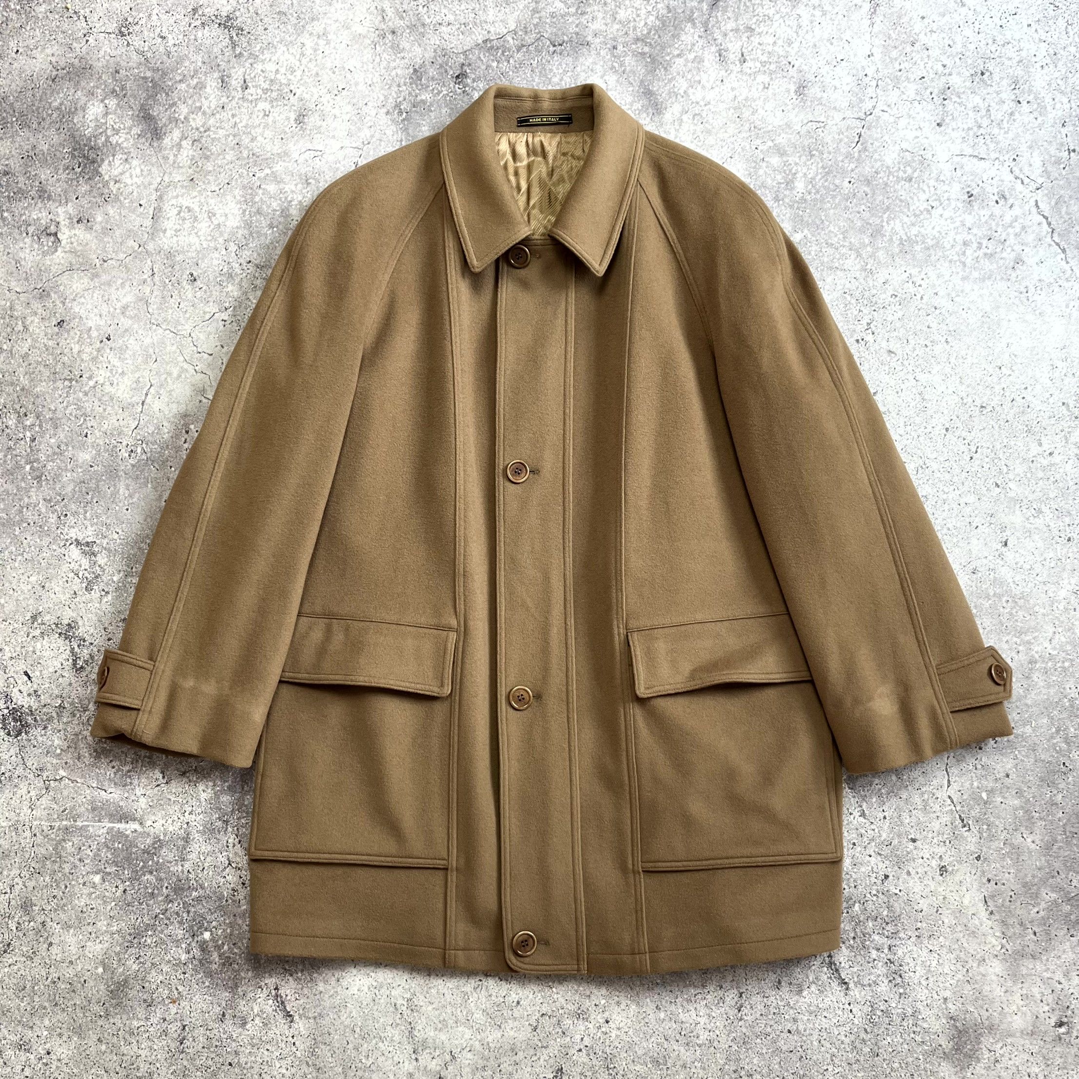Loro Piana Vintage Loro Piana Biege Coat Jacket Size 48 M-L Size US M / EU 48-50 / 2 - 1 Thumbnail
