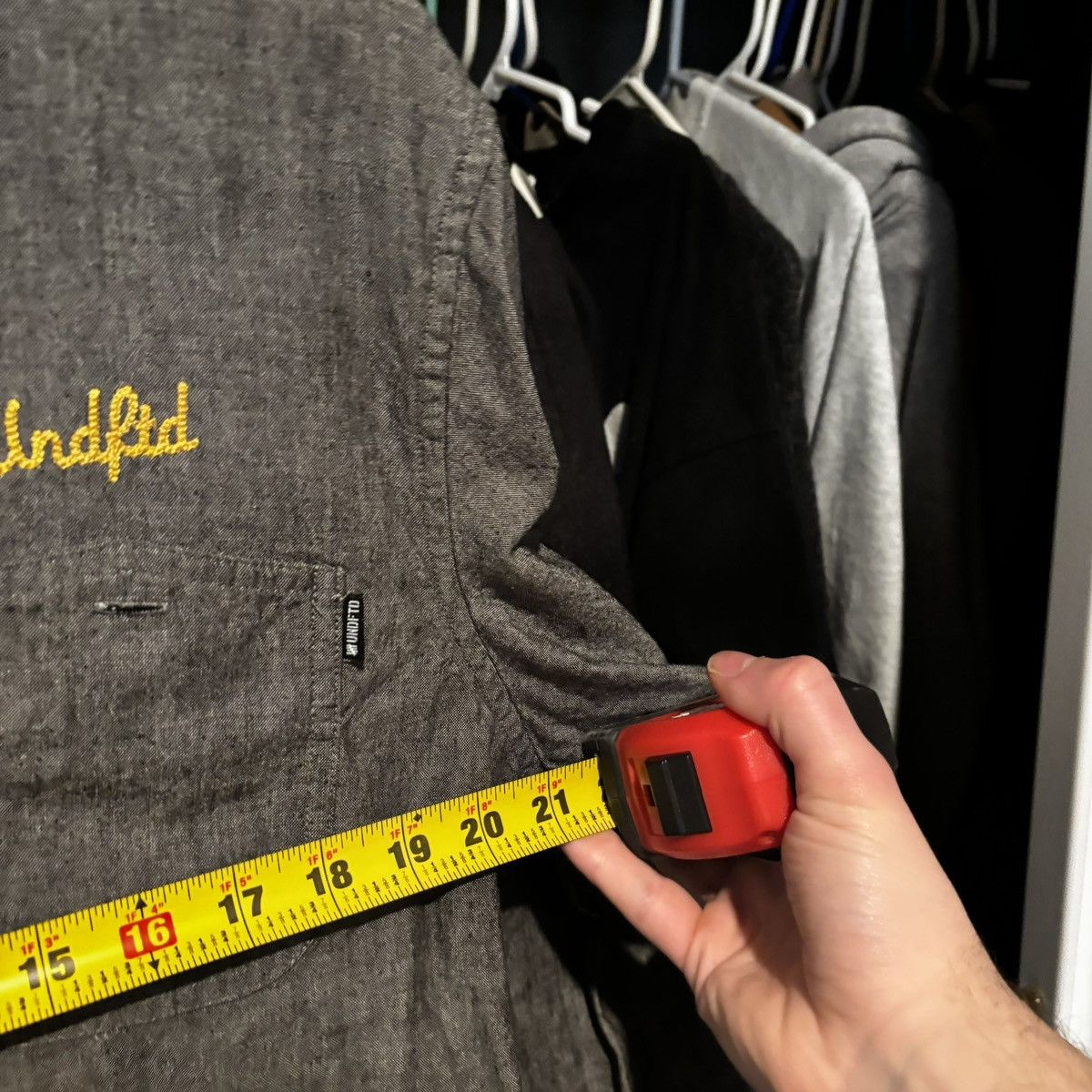 Undefeated Undefeated Grey Tiger Graphic Button Up Shirt Size US M / EU 48-50 / 2 - 5 Thumbnail