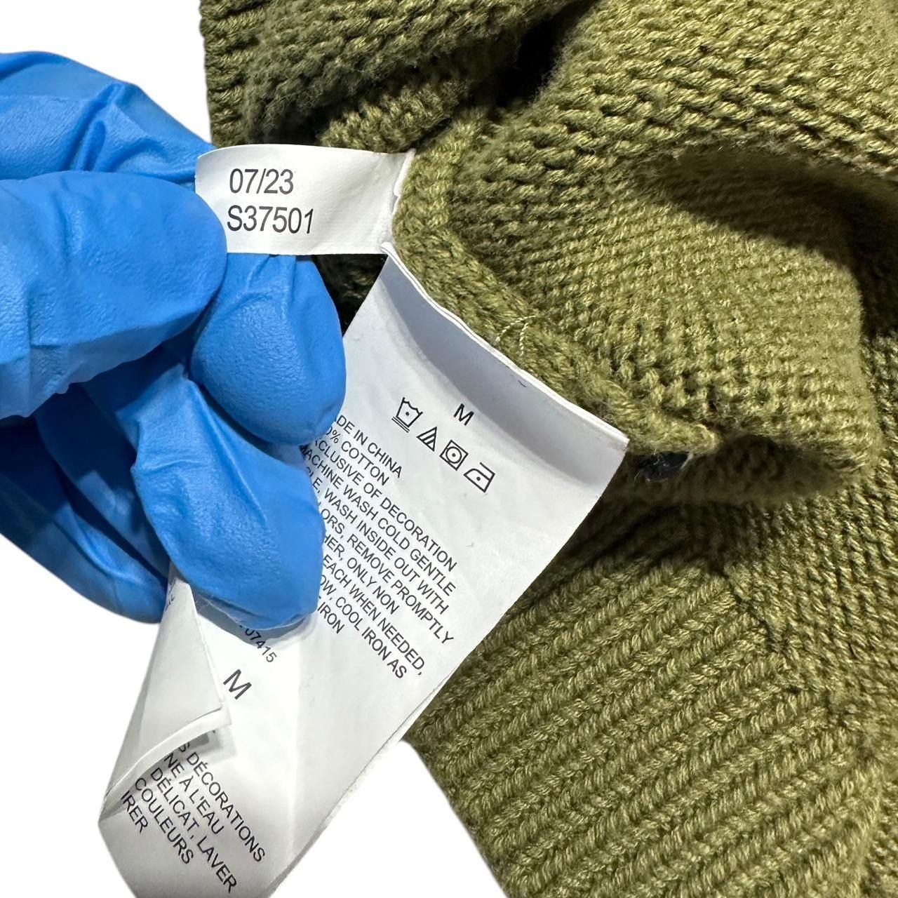 Nautica × Vintage Nautica Knitted Sweater Flag Intarsia Olive Size US M / EU 48-50 / 2 - 5 Thumbnail