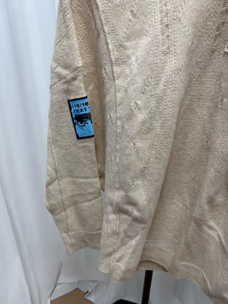 Raf Simons Raf Simons Knit Wool Appliqué Sweater OS Version XS Size Size XS / US 0-2 / IT 36-38 - 3 Thumbnail