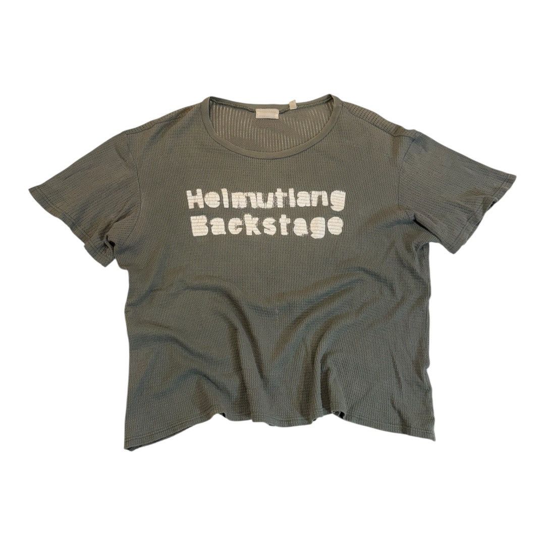 Helmut Lang Helmut Lang Spring 1999 Backstage Hand-Stenciled Shirt Size US M / EU 48-50 / 2 - 1 Thumbnail