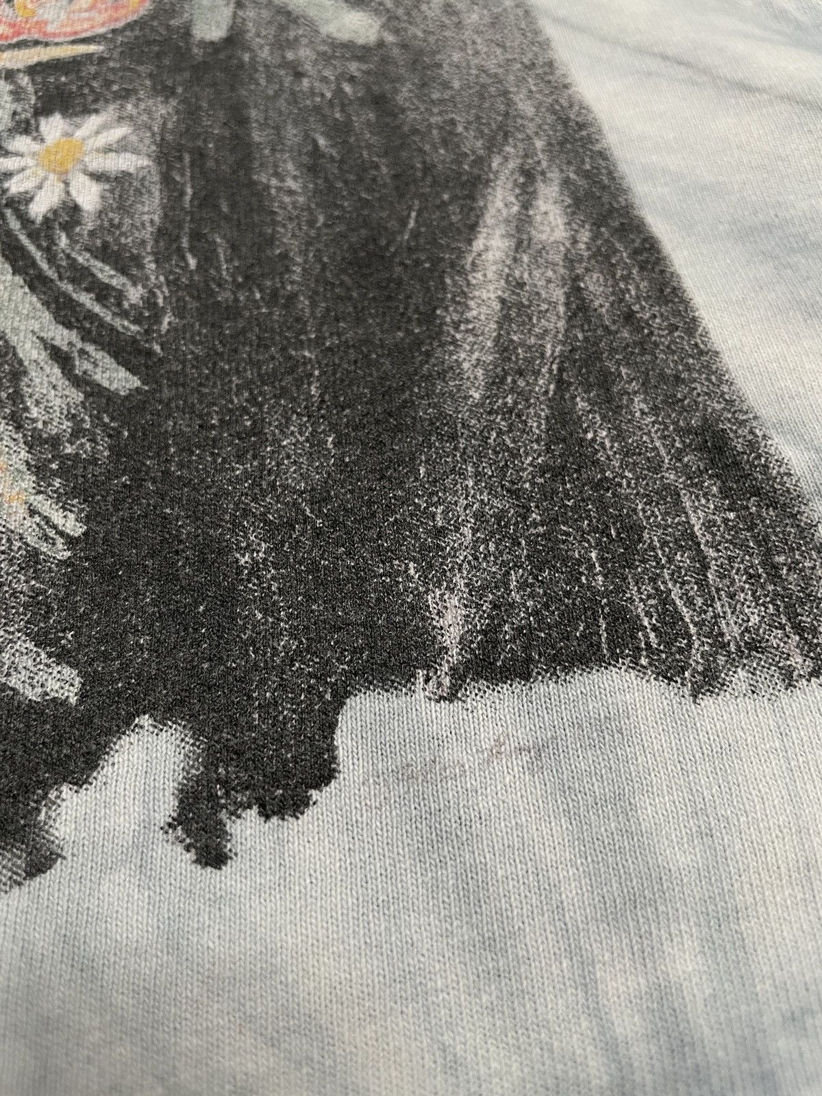 Yeezy Vintage Grey Blue Tie-Dye T-Shirt Tee Kanye West Yeezy Rose Size US L / EU 52-54 / 3 - 4 Thumbnail