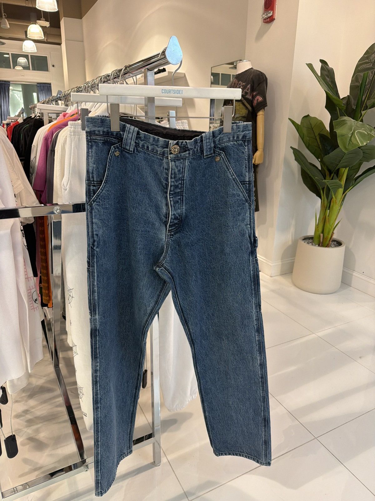 Chrome Hearts Chrome Hearts Turbo Diesel Carpenter Jeans Size US 34 / EU 50 - 1 Thumbnail