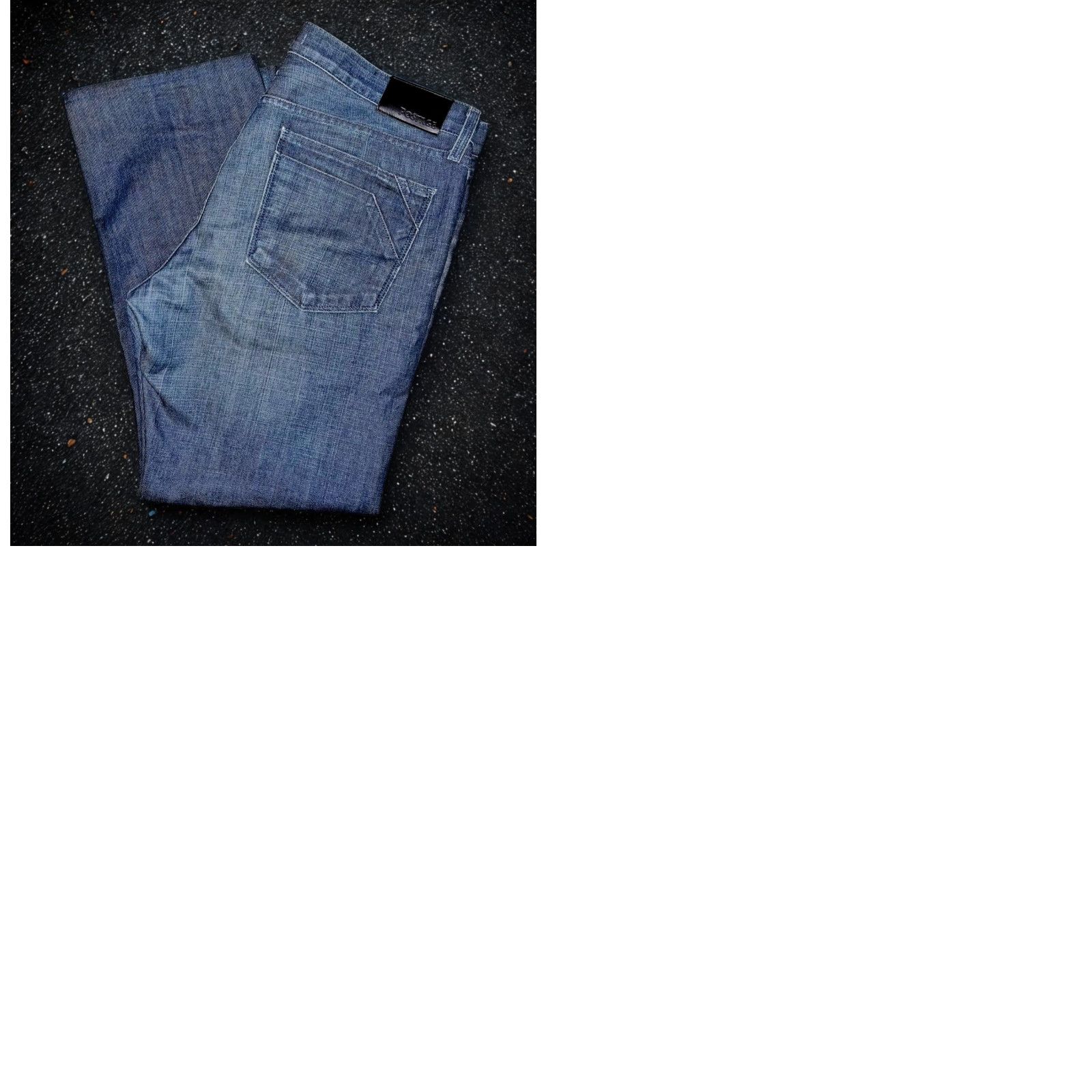 Denime VINTAGE Post’age Prescott 1244PD Jeans Selvedge Denim 36x30 Straight Fit Jeans Blue Mens Size US 36 / EU 52 - 9 Thumbnail