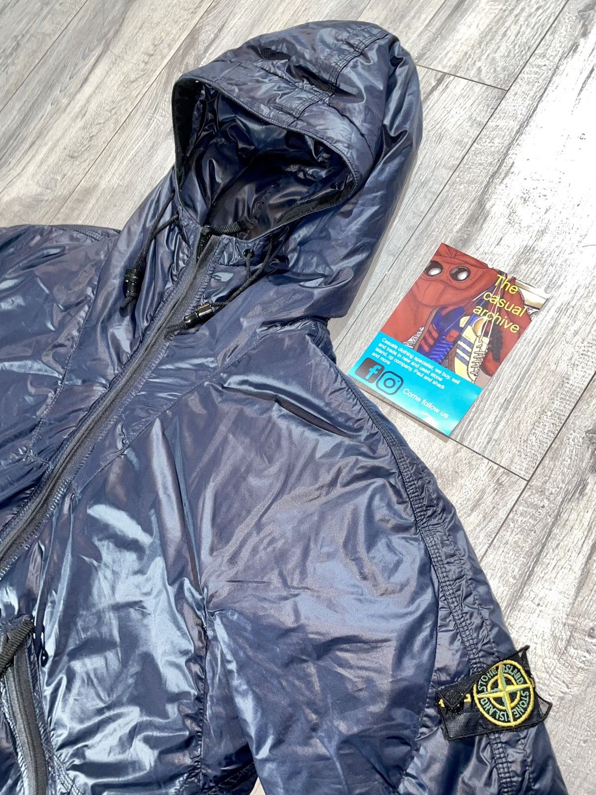 Stone Island Stone island mesh badge jacket Size US XL / EU 56 / 4 - 3 Thumbnail
