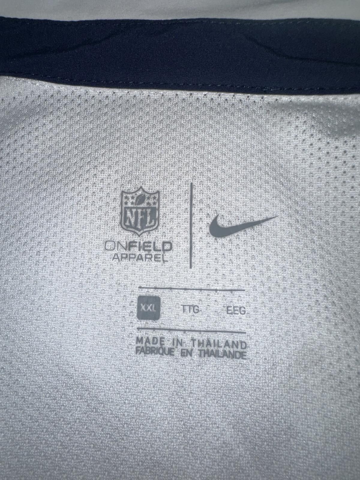 Nike Nike Men’s Seattle Seahawks Sideline Coaches Repel White Quarter-Zip Jacket Size US XXL / EU 58 / 5 - 4 Thumbnail