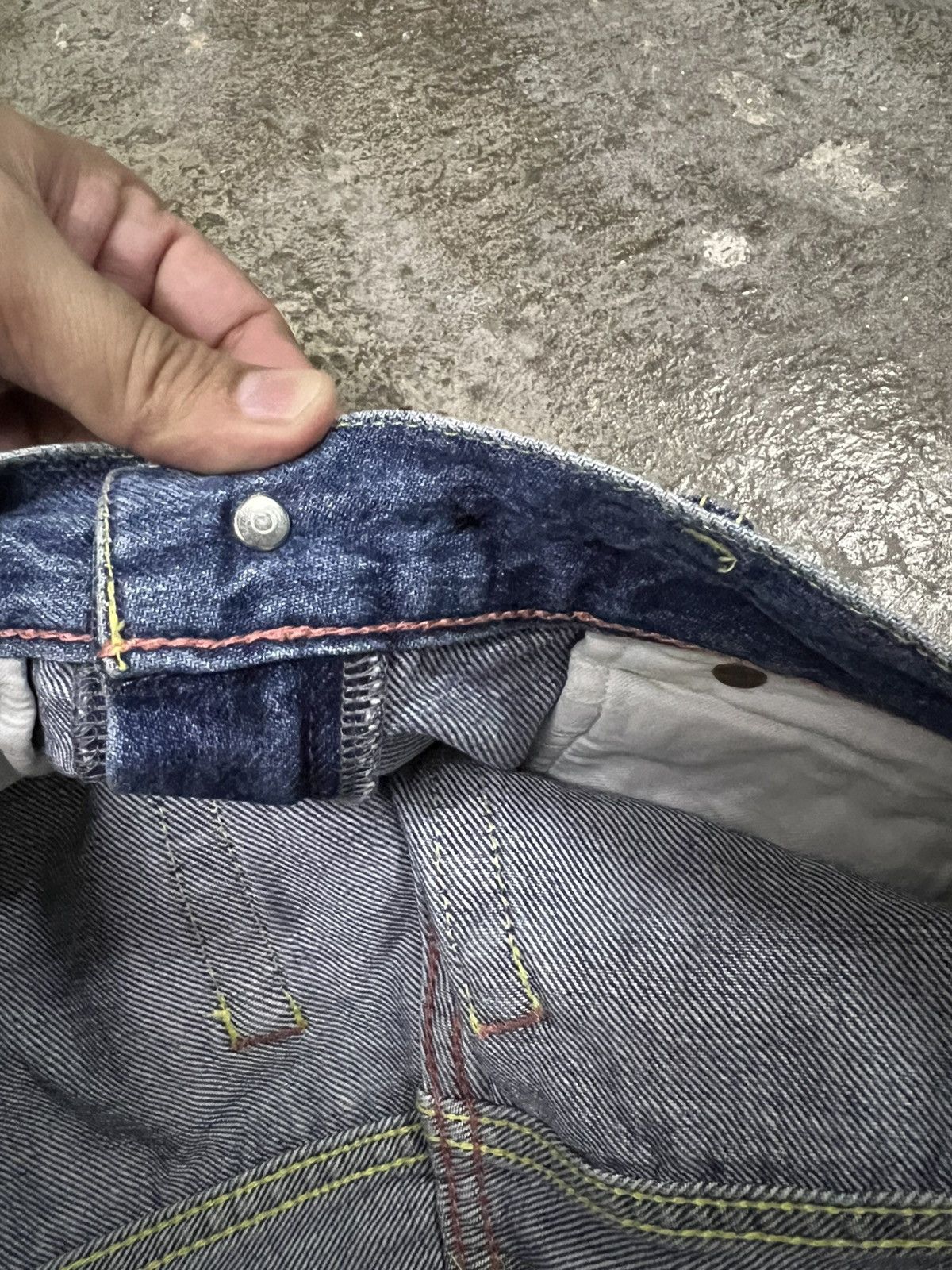 Japanese Brand TSUMORI CHISATO BY ISSEY MIYAKE DISTRESSED JEAN Size US 31 - 17 Thumbnail