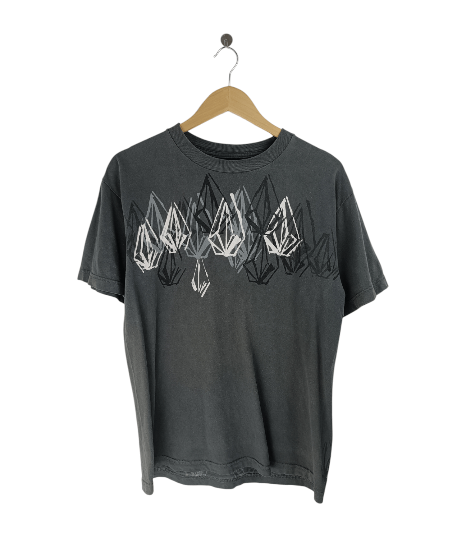 Vintage VINTAGE 2000s VOLCOM CLASSIC AOP SKATEBOARDING GRUNGE Y2K Ts Size US M / EU 48-50 / 2 - 1 Thumbnail