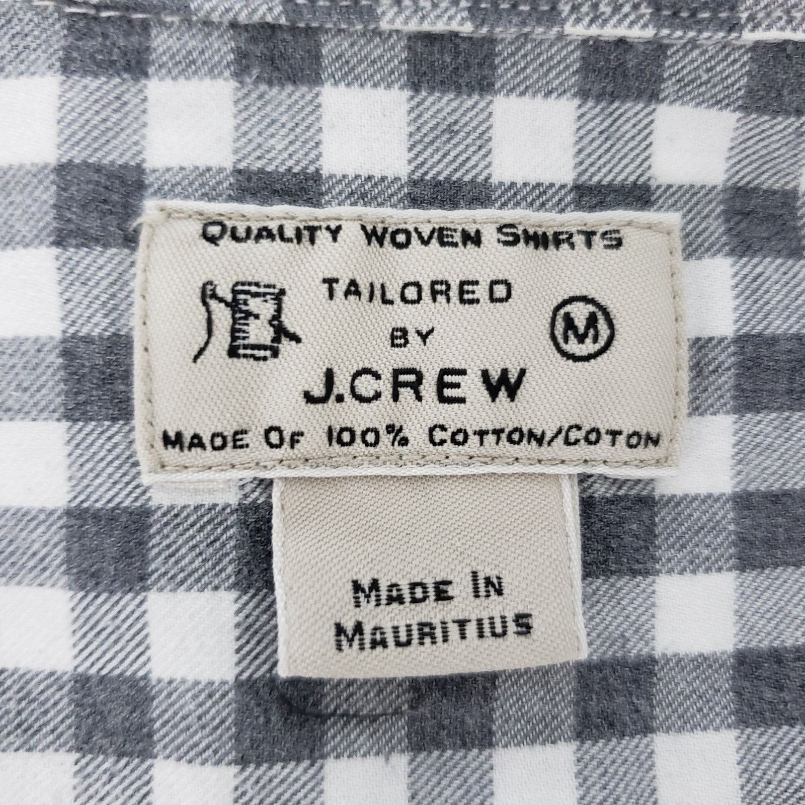 J.Crew J. Crew Work Shirt Pocket M Gingham Check Brushed Cotton Size US M / EU 48-50 / 2 - 11 Thumbnail