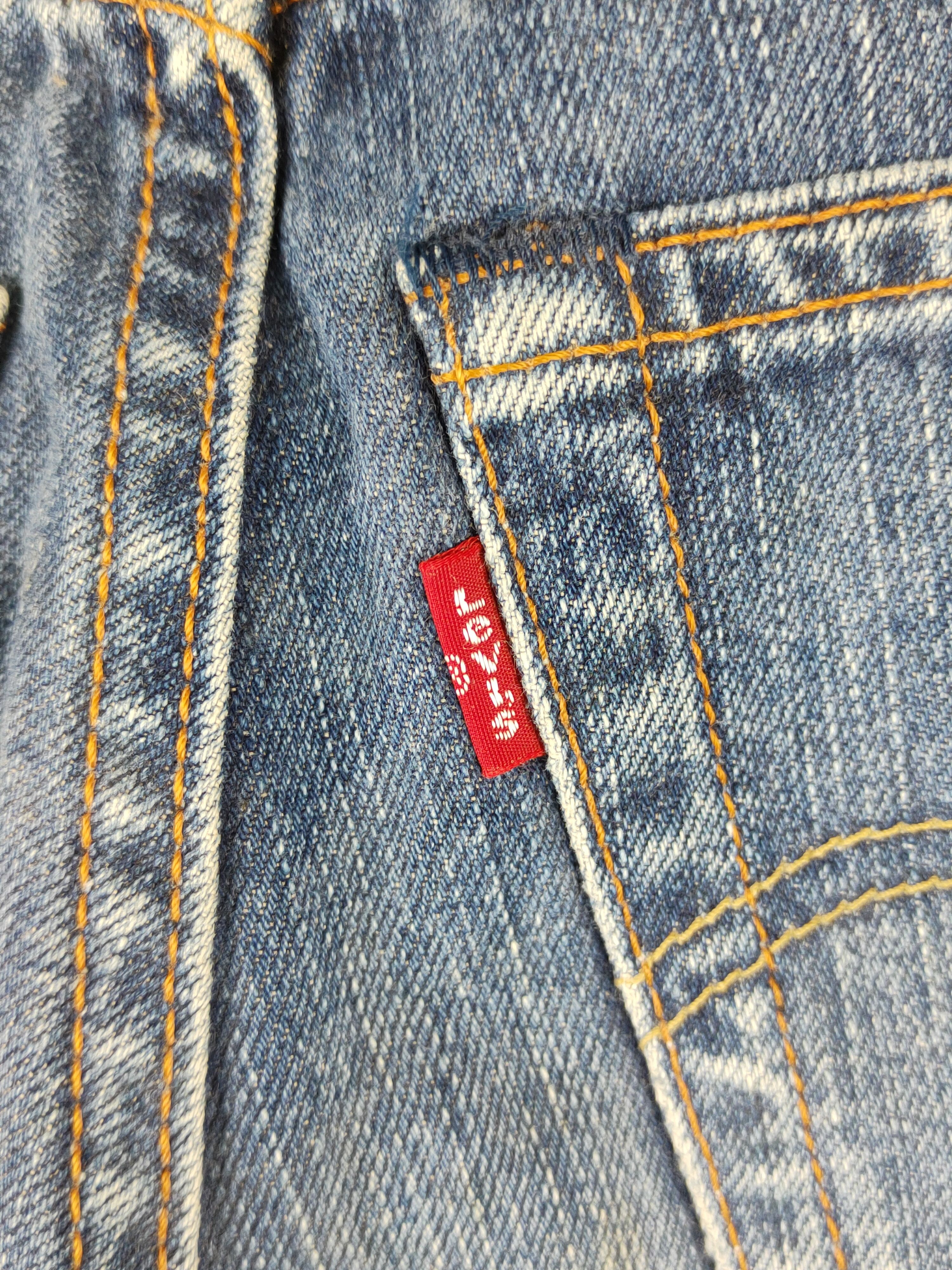 Levi's 502 Levi's vintage faded Blue distressed ripped Denim #S1412 Size US 28 / EU 44 - 12 Thumbnail