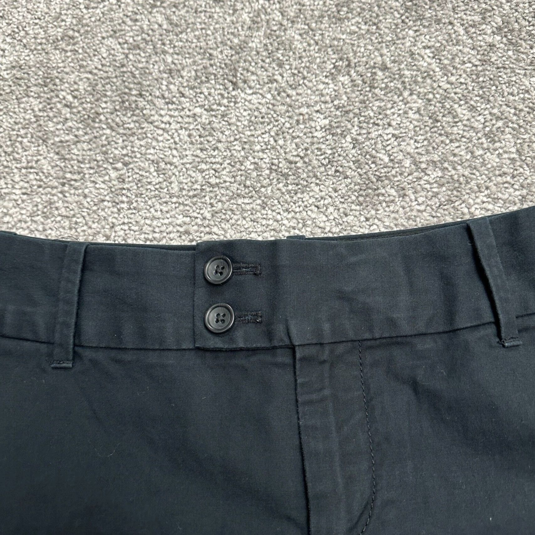 Banana Republic Banana Republic Flare Leg Dress Pants Womens 2S Black Mid Rise 30x28 Classic Workwear Size 26" / US 2 / IT 38 - 3 Thumbnail