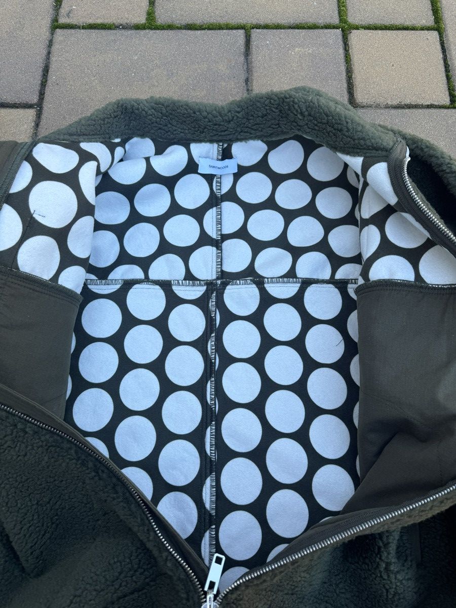 Saintwoods Saintwoods Reversible Fleece Jacket Green Size L Size US L / EU 52-54 / 3 - 5 Thumbnail