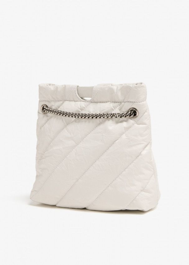 Balenciaga o1bcso1str0325 Size: OS / Crush XS Tote Bag Quilted Size ONE SIZE - 3 Thumbnail