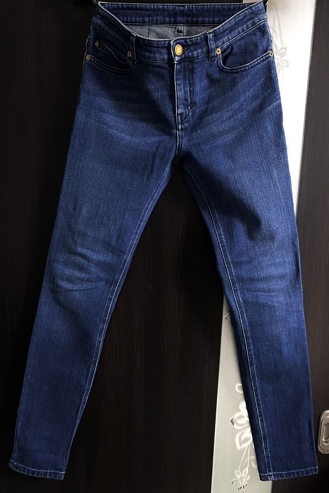 Louis Vuitton Louis Vuitton Inventeur LV Skinny Fit Jeans Denim Women’s Size 26" / US 2 / IT 38 - 3 Thumbnail