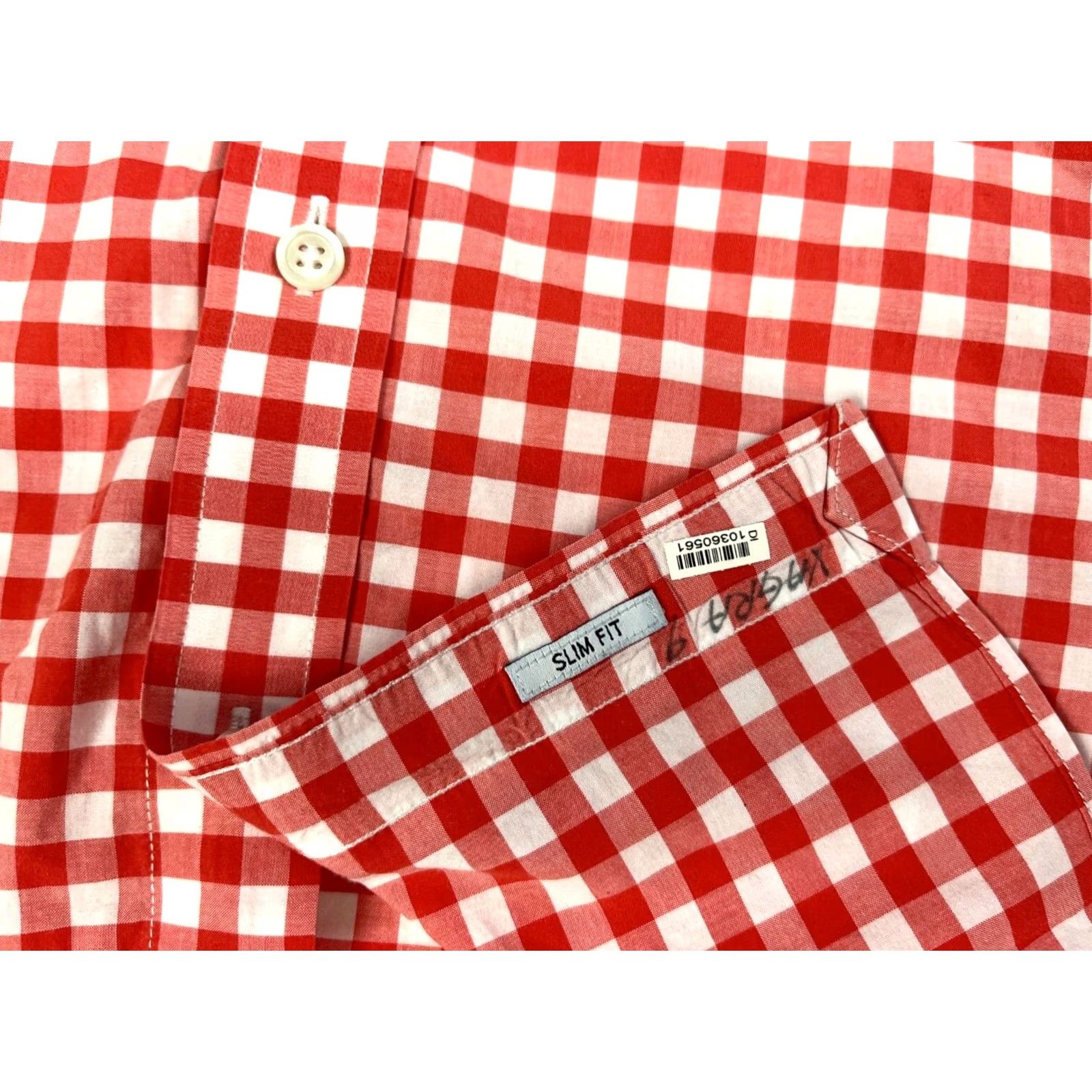 Bonobos Bonobos Men's Button-Down Shirt Check 2XL Pink White Cotton Casual Pre-owned in excellent condition Mens Button-Up Shirt Size US XXL / EU 58 / 5 - 5 Thumbnail