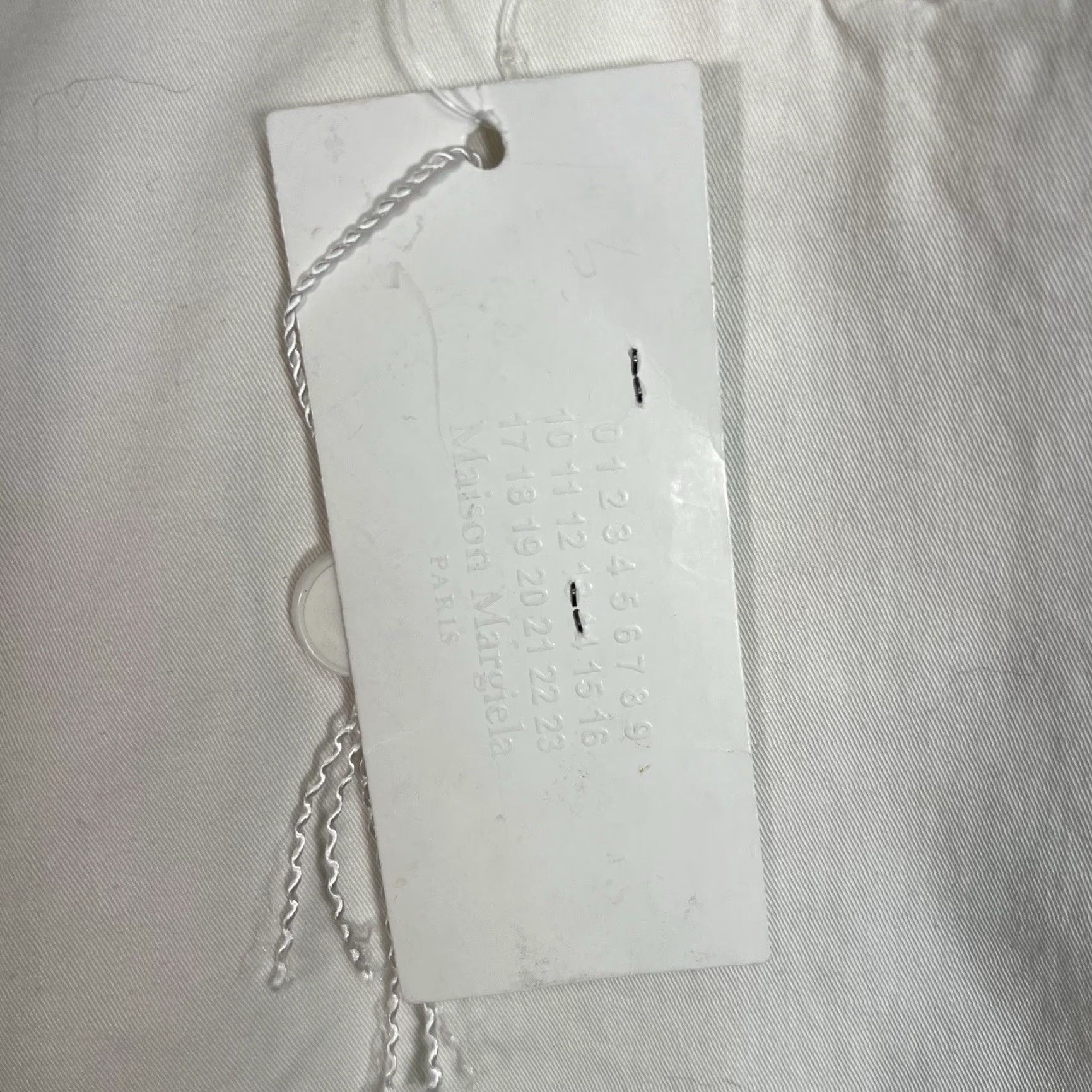Maison Margiela NWT! Maison Margiela Pants Womens 30 x 29 (Measured) White Ankle Zip Skinny Size 30" / US 8 / IT 44 - 7 Thumbnail