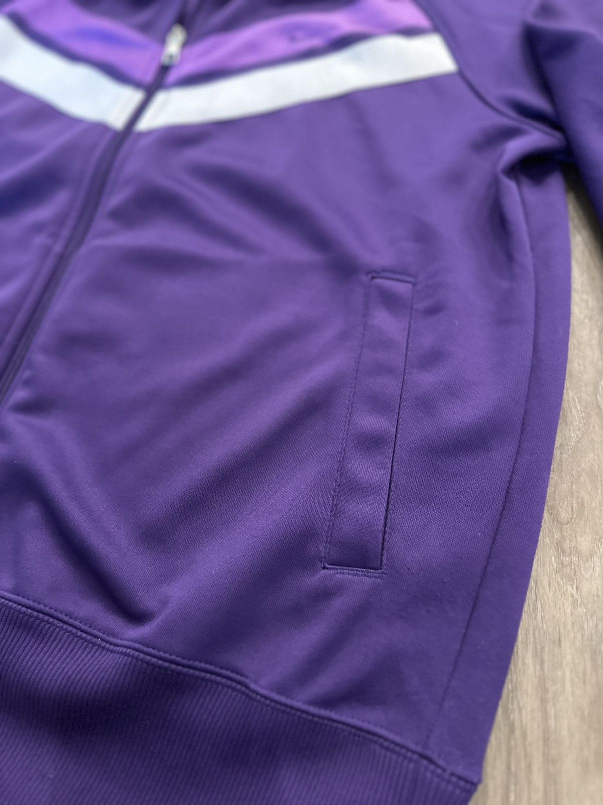 Nike Nike Athletic Dept. Track Jacket (Purple/White) Size US L / EU 52-54 / 3 - 4 Thumbnail