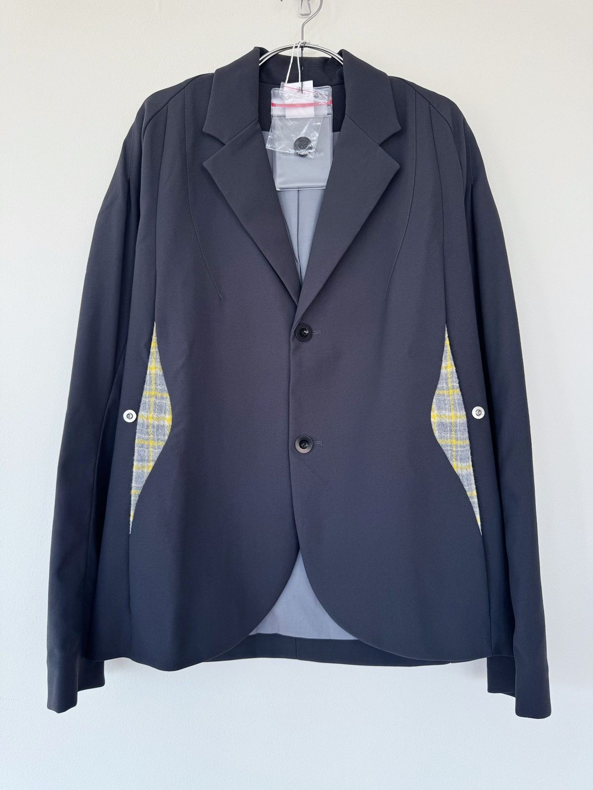 Kiko Kostadinov 00112021 FW21 Harkman Darted Shoulder Jacket Size US S / EU 44-46 / 1 - 1 Thumbnail