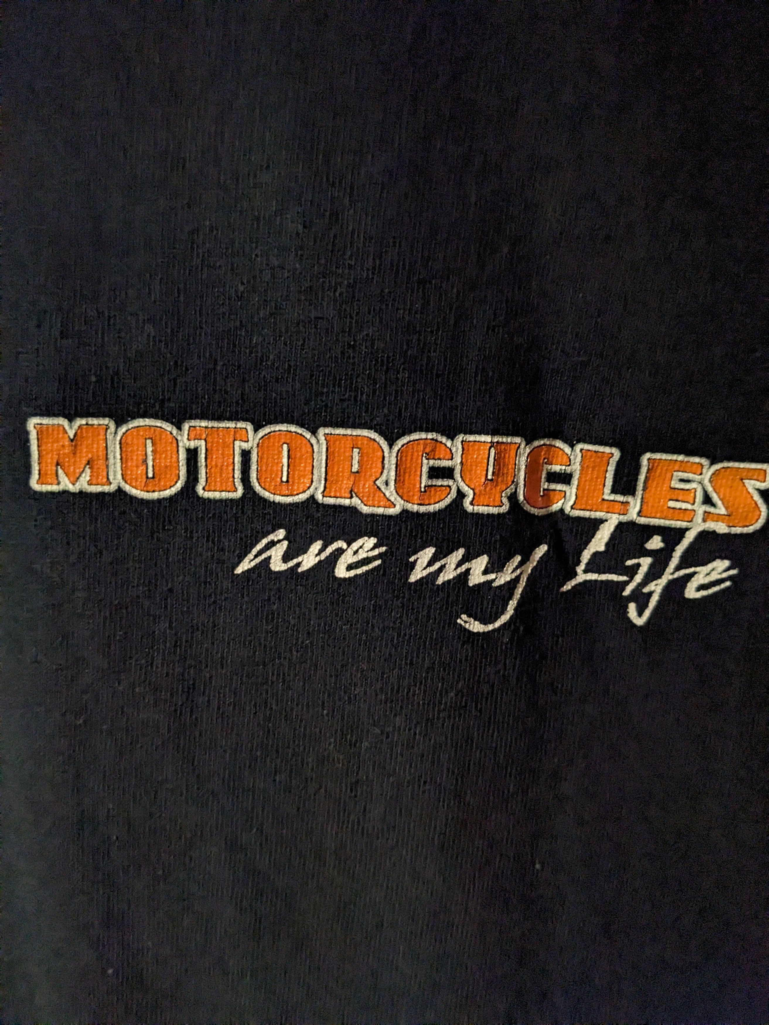 Harley Davidson × Vintage Vintage 90s Motorcycles Are my Life Harley Davidson T-Shirt Size US M / EU 48-50 / 2 - 5 Thumbnail