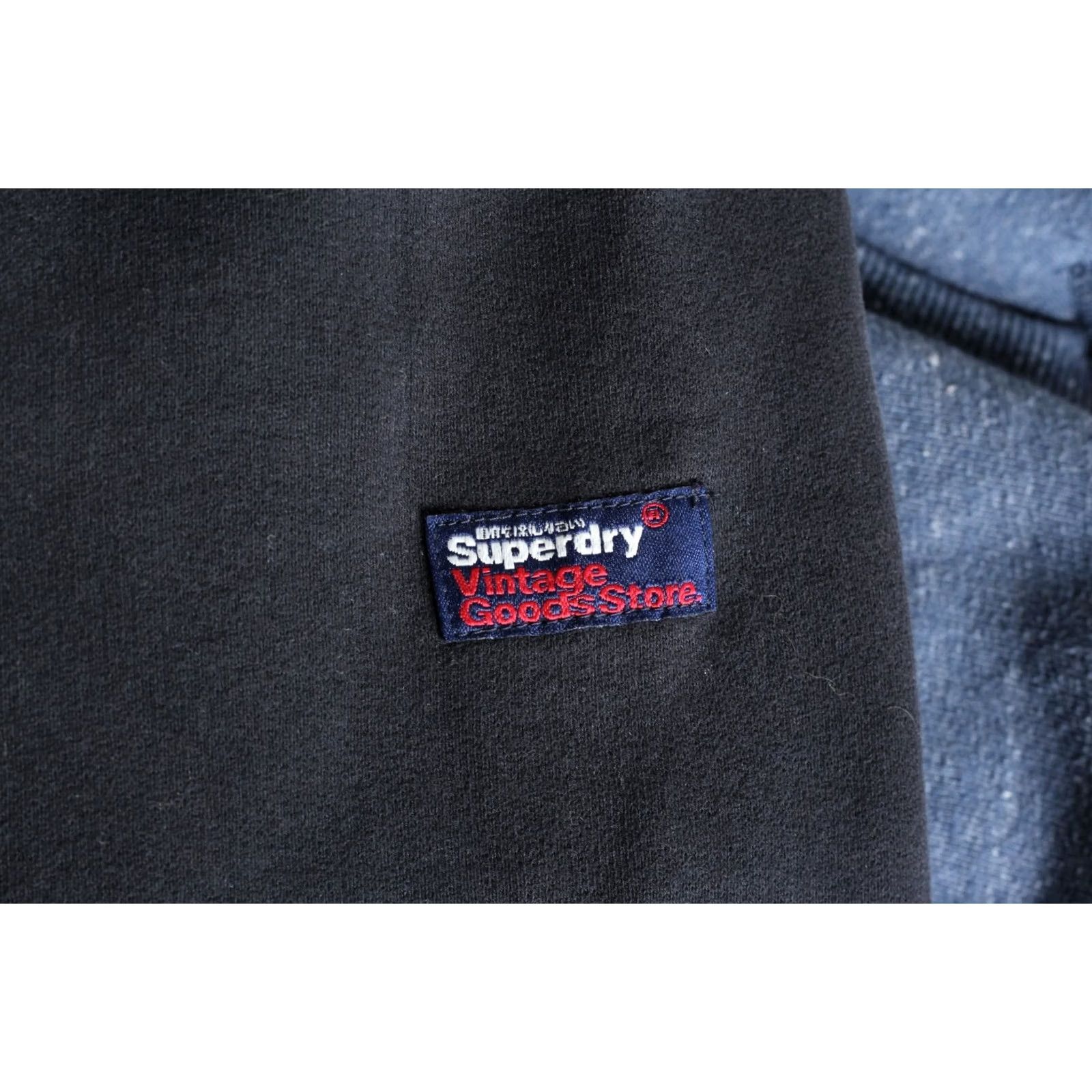 Superdry SUPERDRY Pullover Hoodie Sweatshirt Men S Blue Logo VM VR2727 Size US S / EU 44-46 / 1 - 3 Thumbnail
