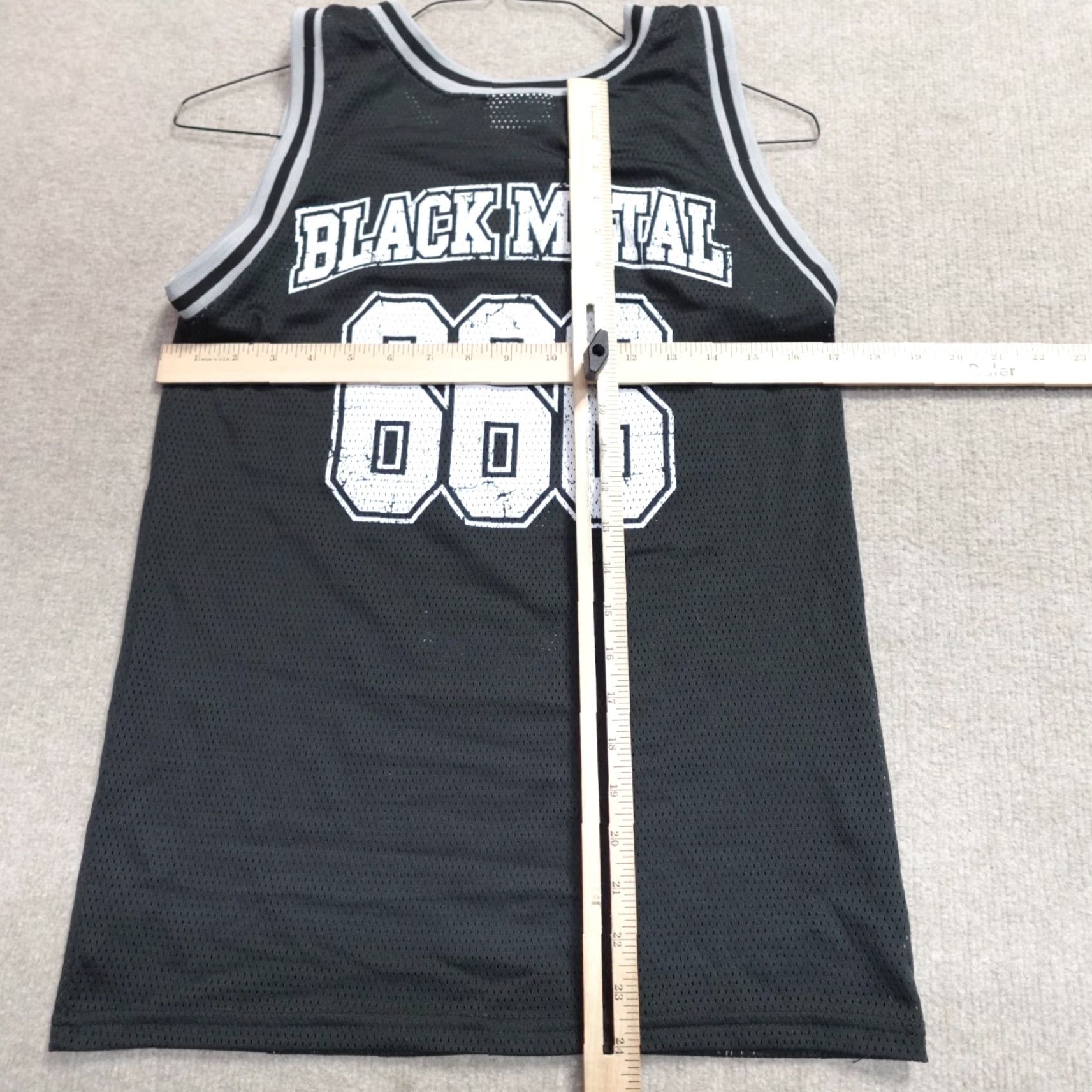 Doublet VINTAGE God Forbid Shirt Jersey Small Black Double-Sided Metal 666 Tank Mens Size US S / EU 44-46 / 1 - 5 Thumbnail