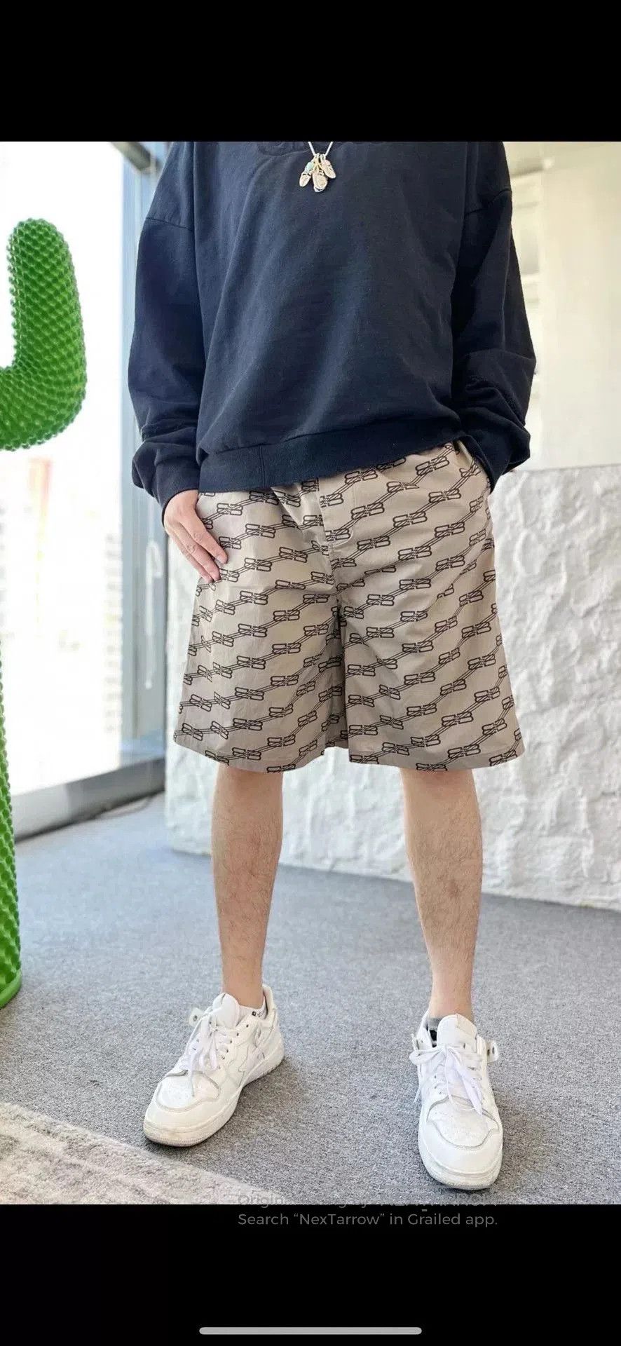 Balenciaga Balenciaga BB Print Men's Shorts. Size US 28 / EU 44 - 6 Thumbnail