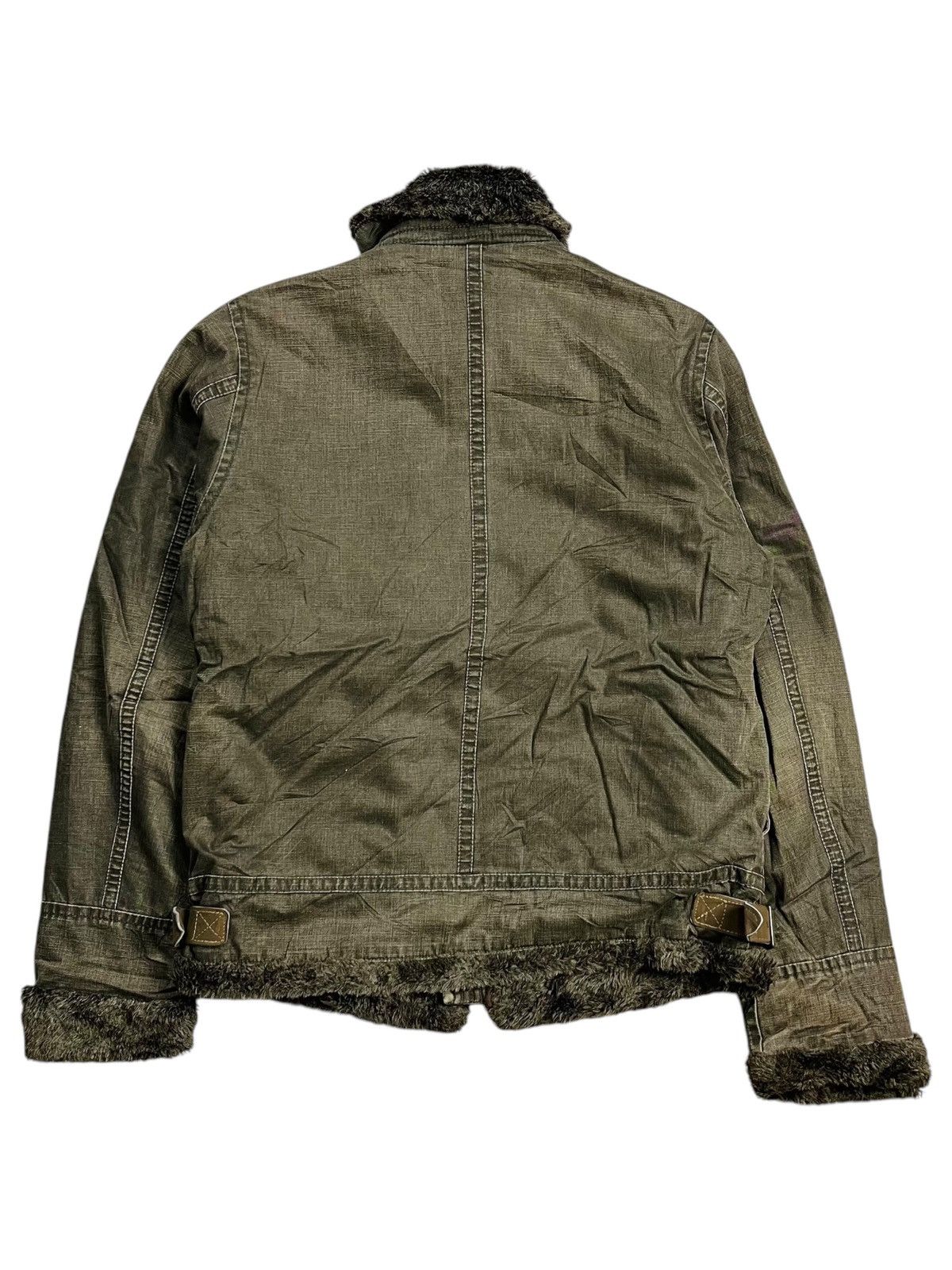 If Six Was Nine 1990s Johnbull - Fuzzy Liner Apocalypse Jacket Size US M / EU 48-50 / 2 - 4 Thumbnail
