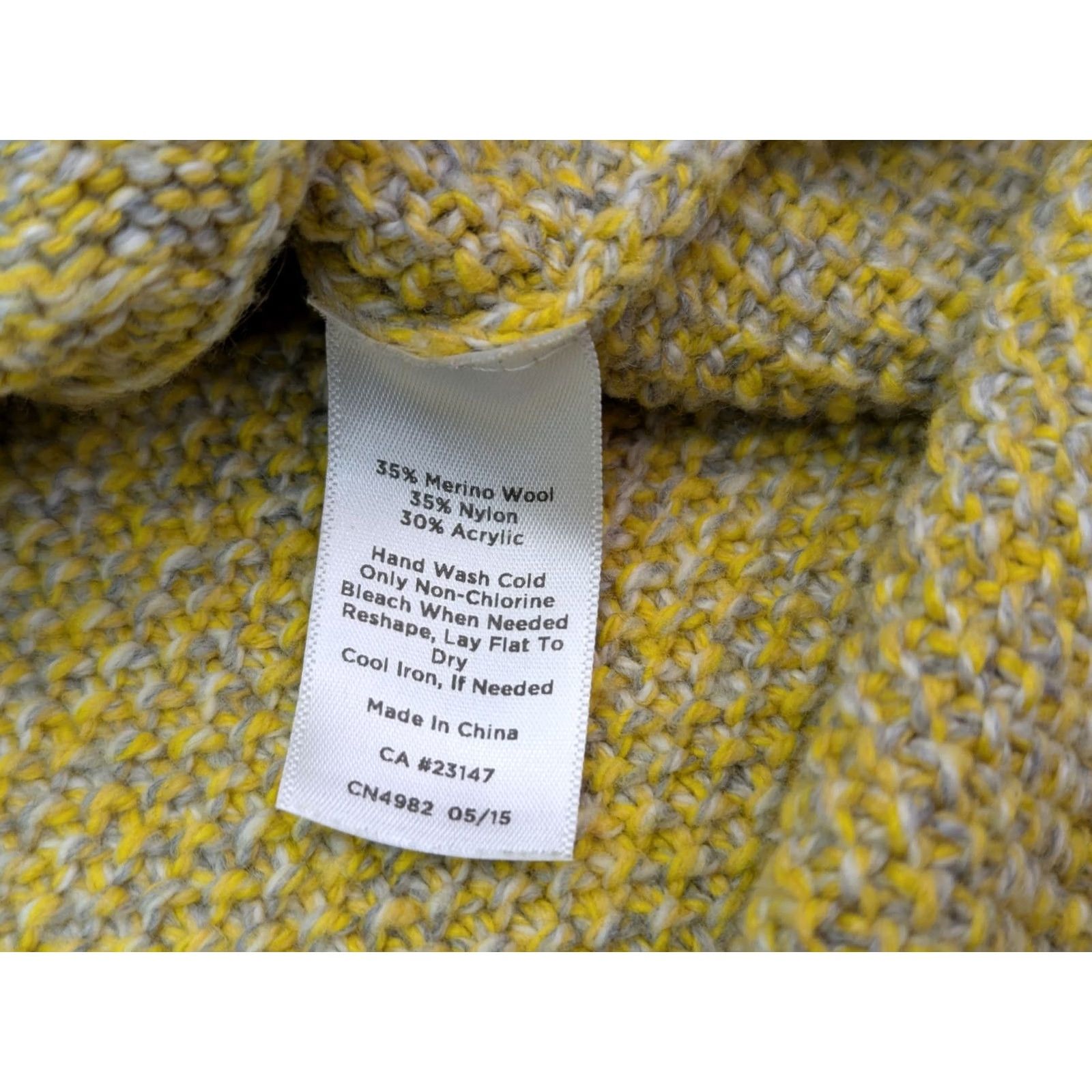 Talbots Talbots Sweater Women M Wool Blend Chunky Cable Knit Pullover Bottom Cuff Zip Size M / US 6-8 / IT 42-44 - 5 Thumbnail