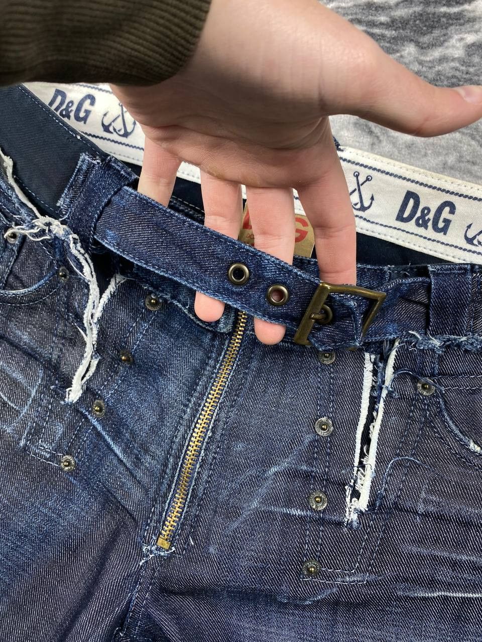 Dolce & Gabbana Dolce & Gabbana Audacious Denim Baggy Japan Jeans Men Size US 34 / EU 50 - 10 Thumbnail