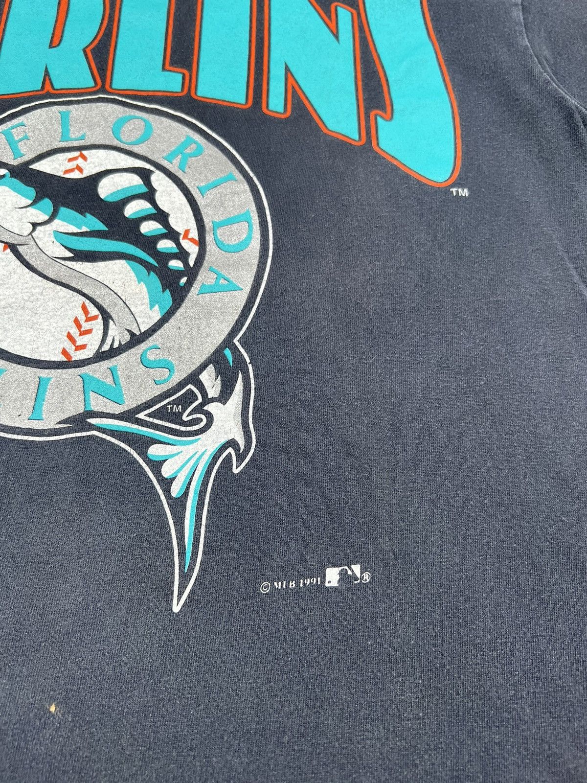 Vintage 90s MLB Florida Marlins Tees
