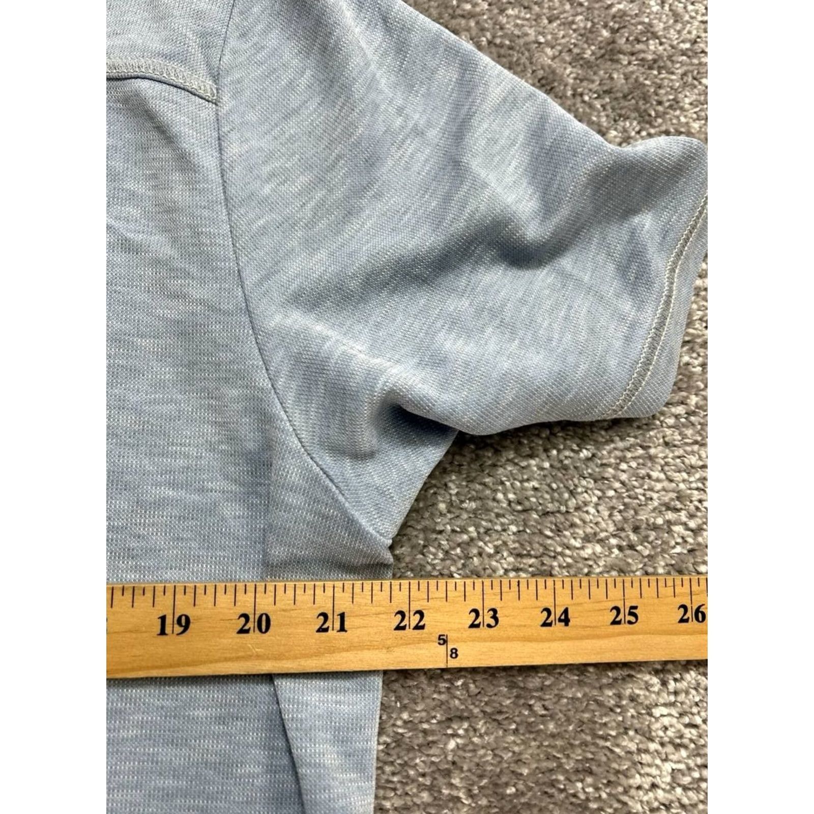 Tommy Bahama Tommy Bahama Polo Shirt Mens Large Gray Side Slit Resort Golf Tennis Performance Size US L / EU 52-54 / 3 - 7 Thumbnail