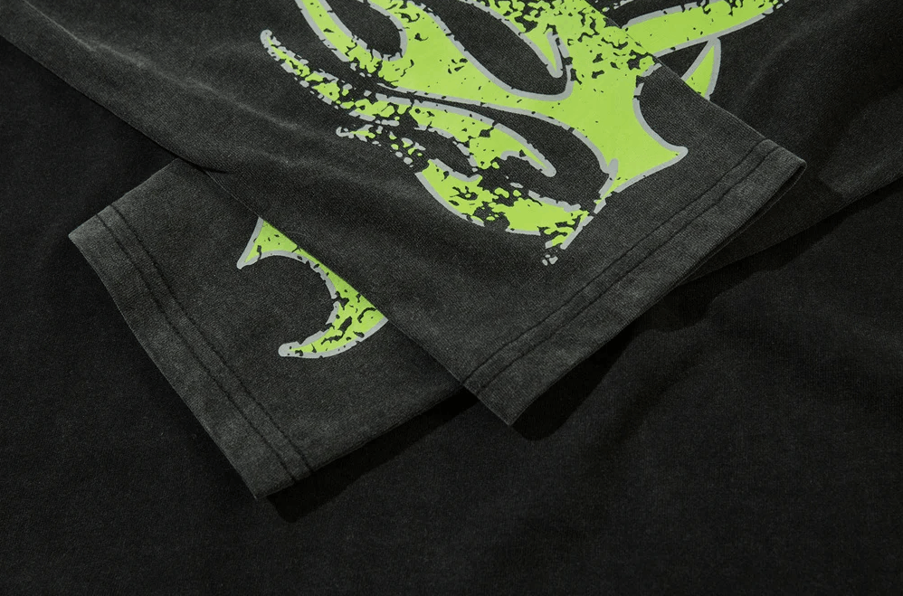 Japanese Brand × Vintage "Flame-M" Long Sleeve T-shirt Size US M / EU 48-50 / 2 - 4 Thumbnail