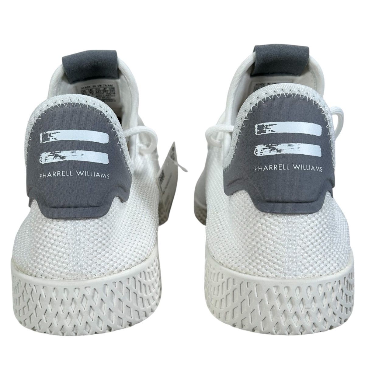 Adidas Adidas Pharrell Tennis HU Grey & White Sneakers Size US 10.5 / EU 43-44 - 7 Thumbnail