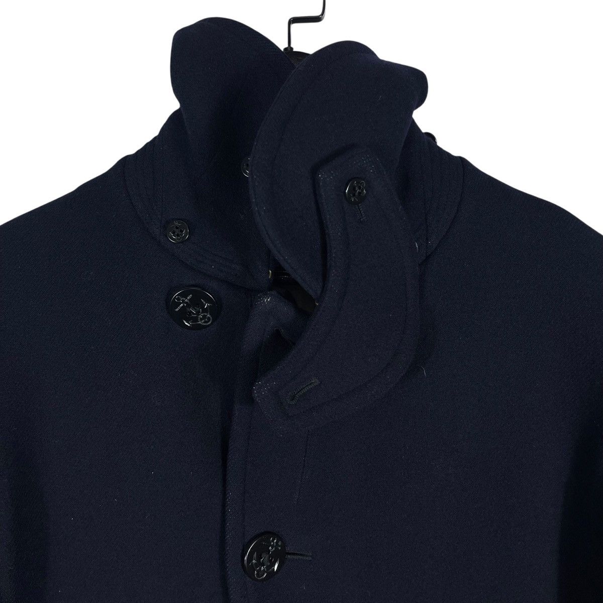 Orcival Vintage ORCIVAL France Wool Pea Coat Jacket Size US L / EU 52-54 / 3 - 7 Thumbnail