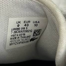 Lacoste Lacoste low top snekers #6 Size US 10 / EU 43 - 2 Thumbnail