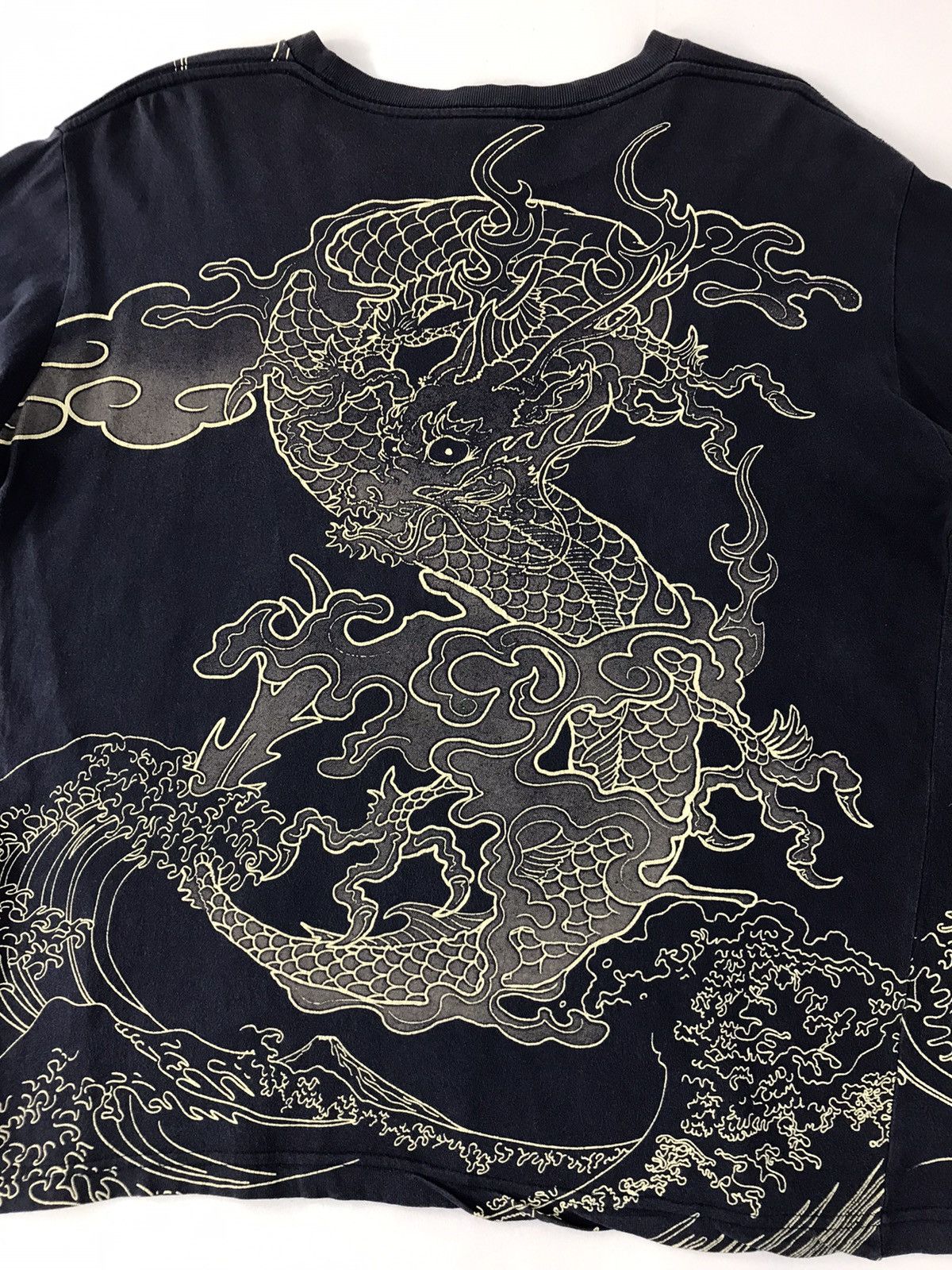 Japanese Brand Vtg Space Opera Faded Colour Big Logo Dragon Long Sleeve Size US L / EU 52-54 / 3 - 8 Thumbnail