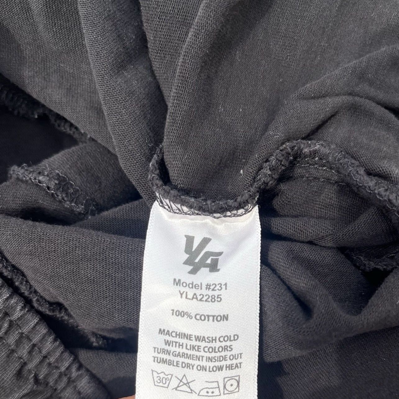 YoungLA YoungLA Joggers Men 2XL Black Solid Distress Activewear Gym City Street Athleisure Size US 39 - 5 Thumbnail